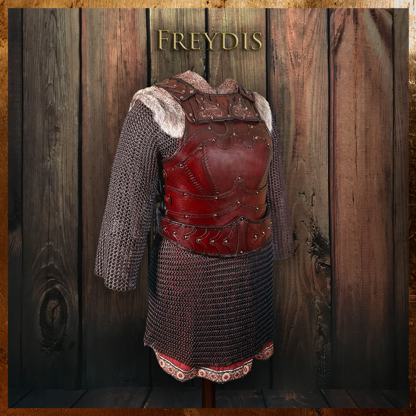 The Freydis LARP Leather Body
