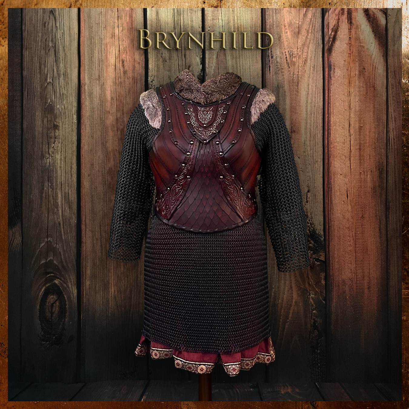 The Brynhild LARP Leather Body
