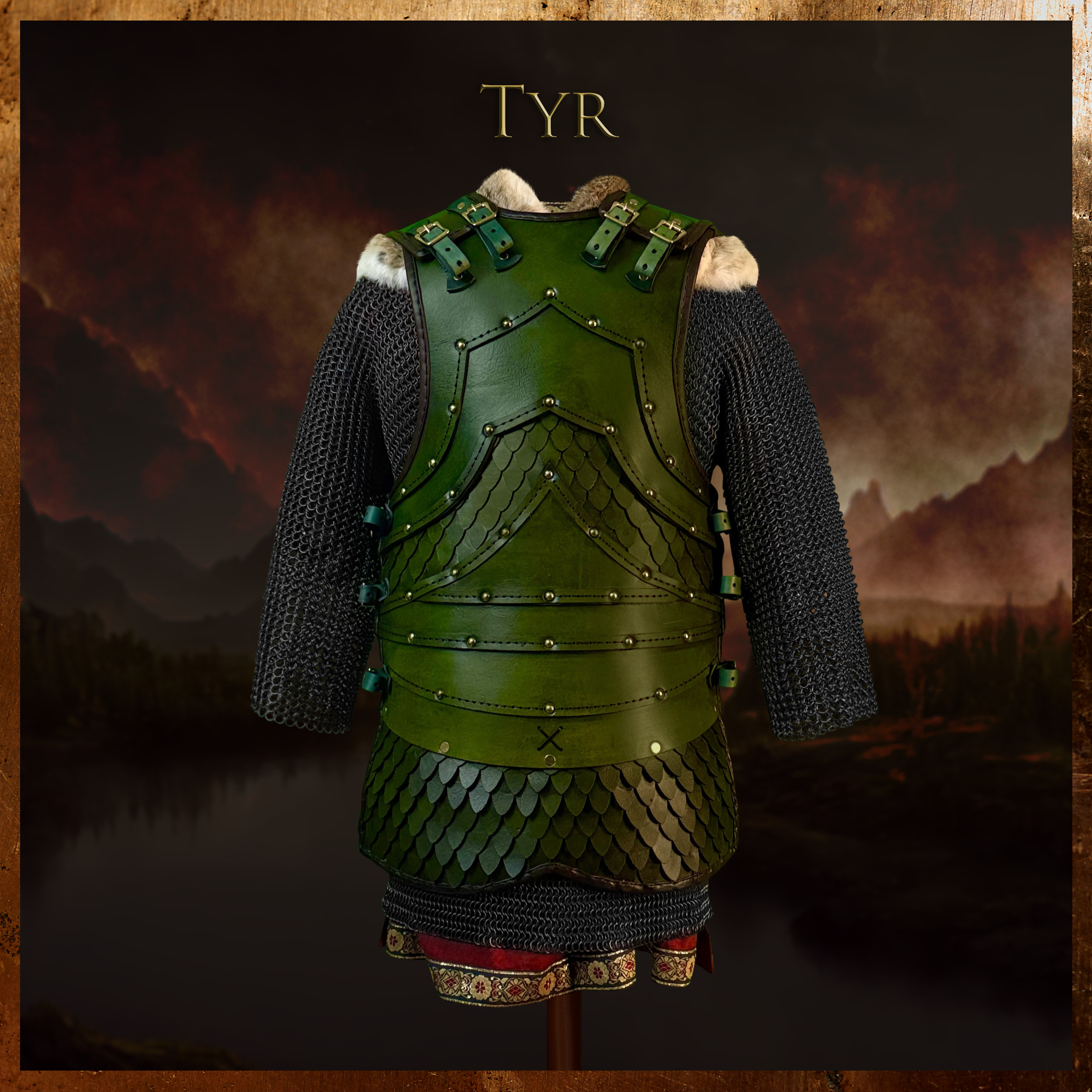 The Tyr LARP Leather Body