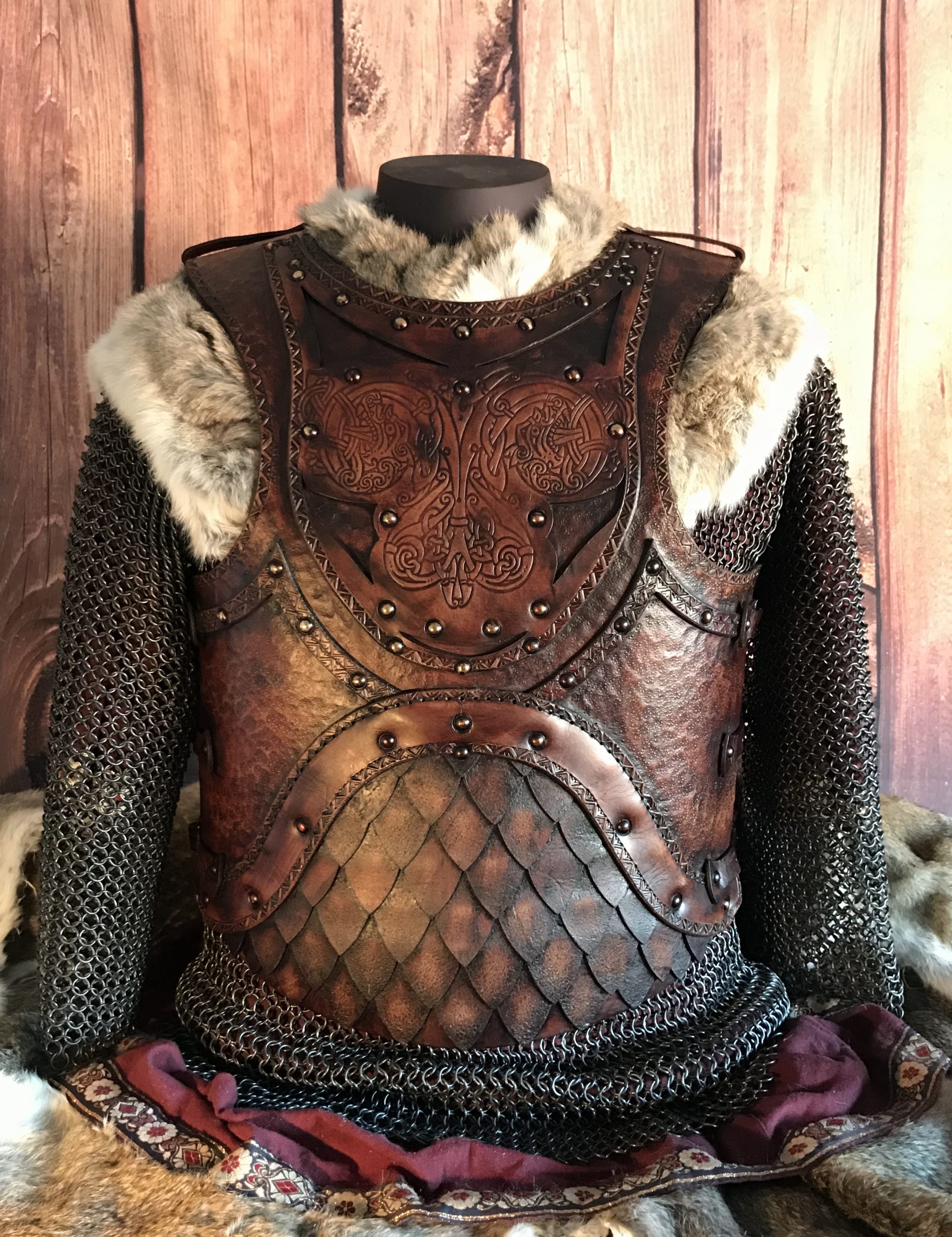 The Odinson LARP Leather Body Armour
