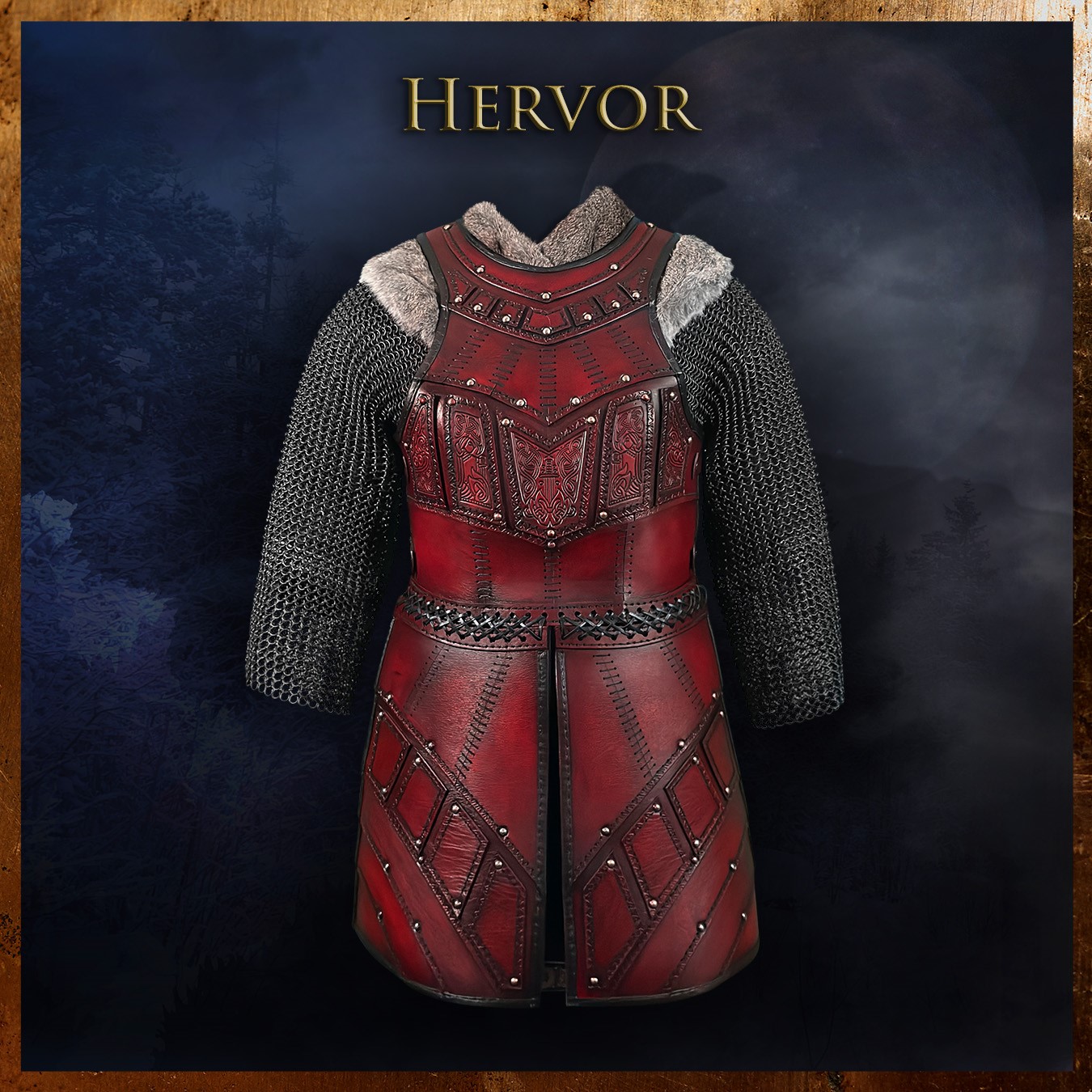 The Hervor LARP Leather Body