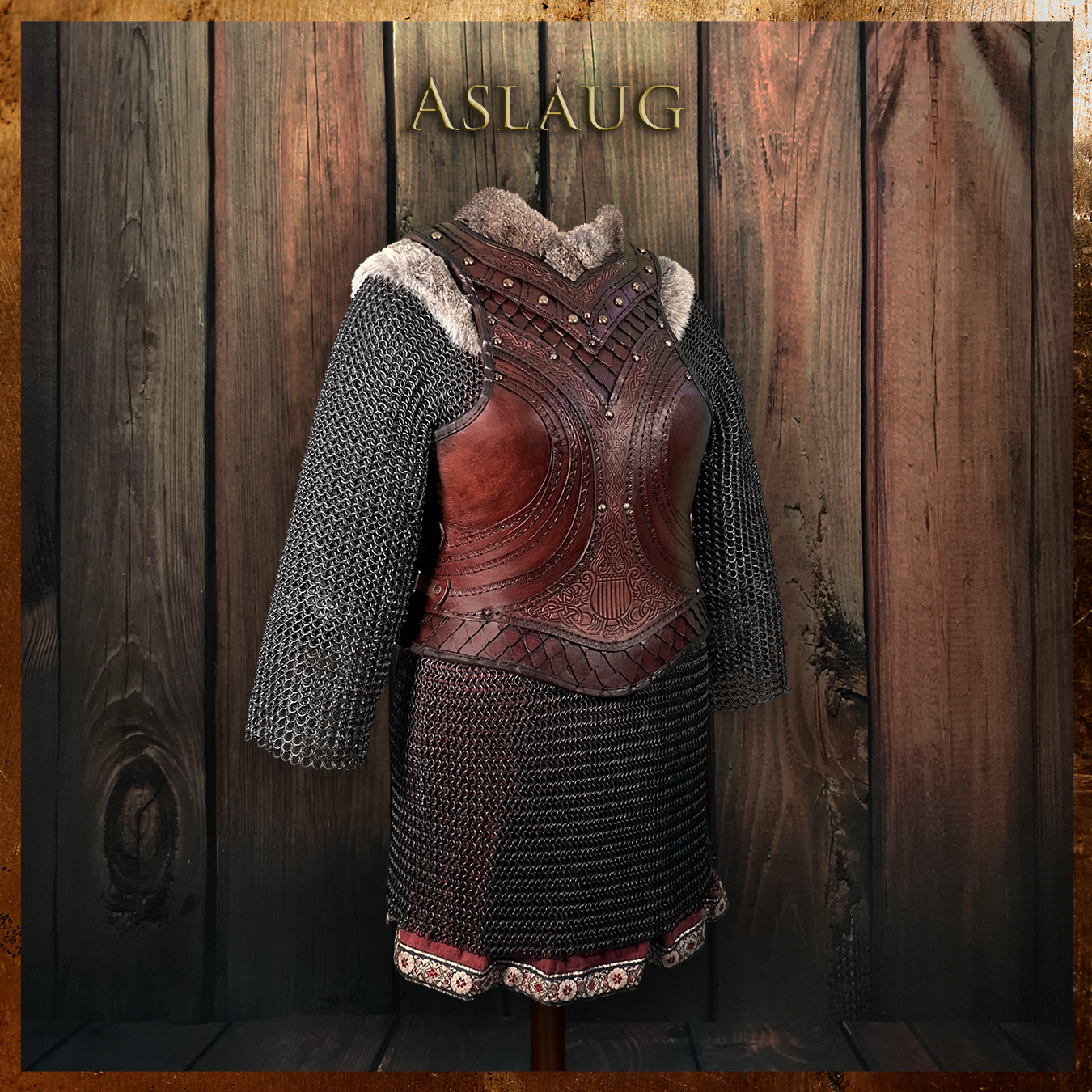 The Aslaug LARP Leather Body
