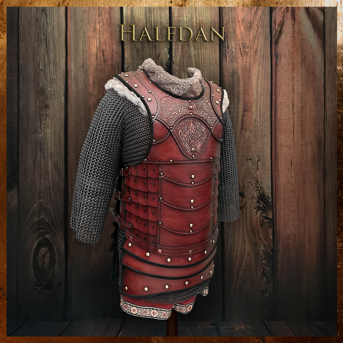The Halfdan LARP Leather Body
