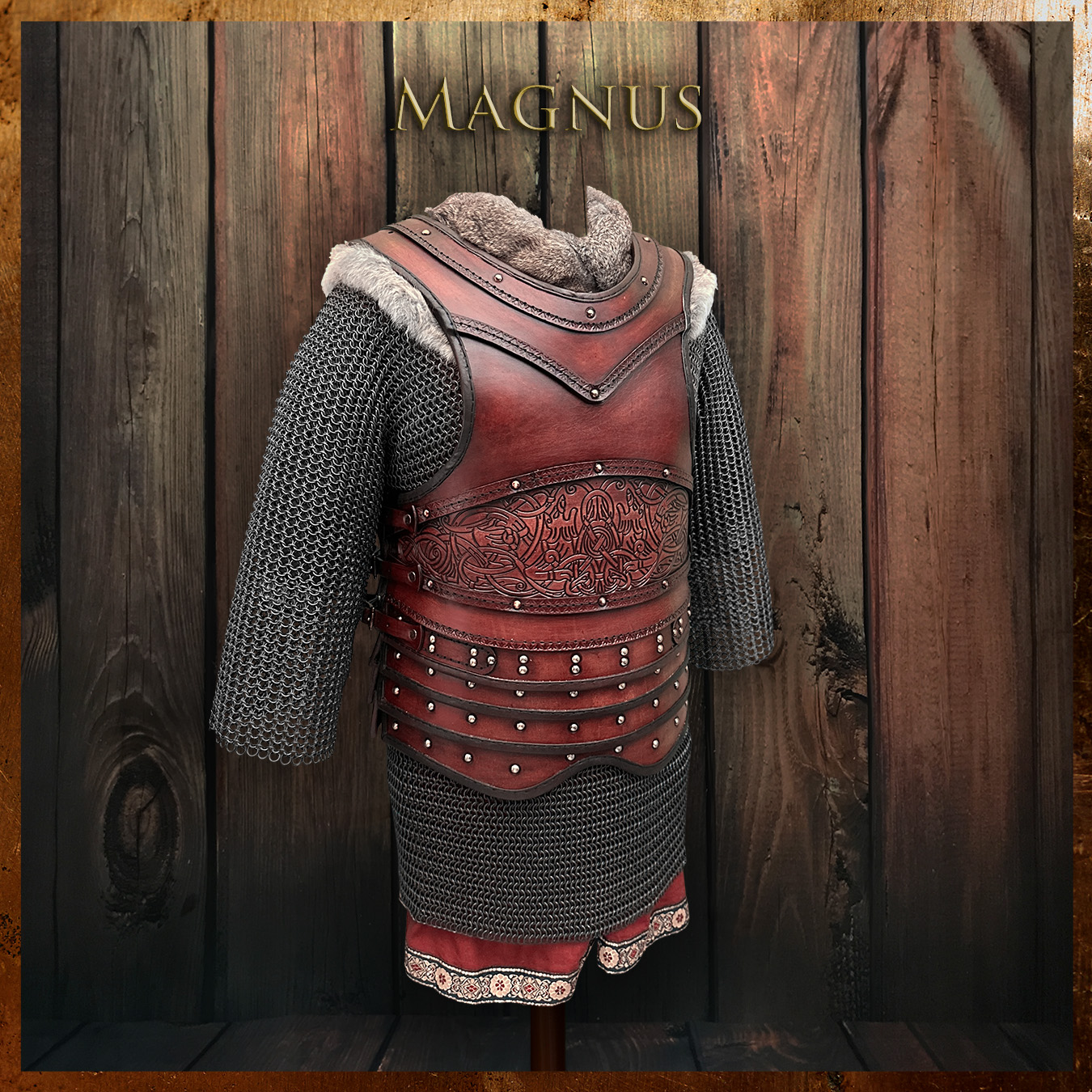 The Magnus LARP Leather Body