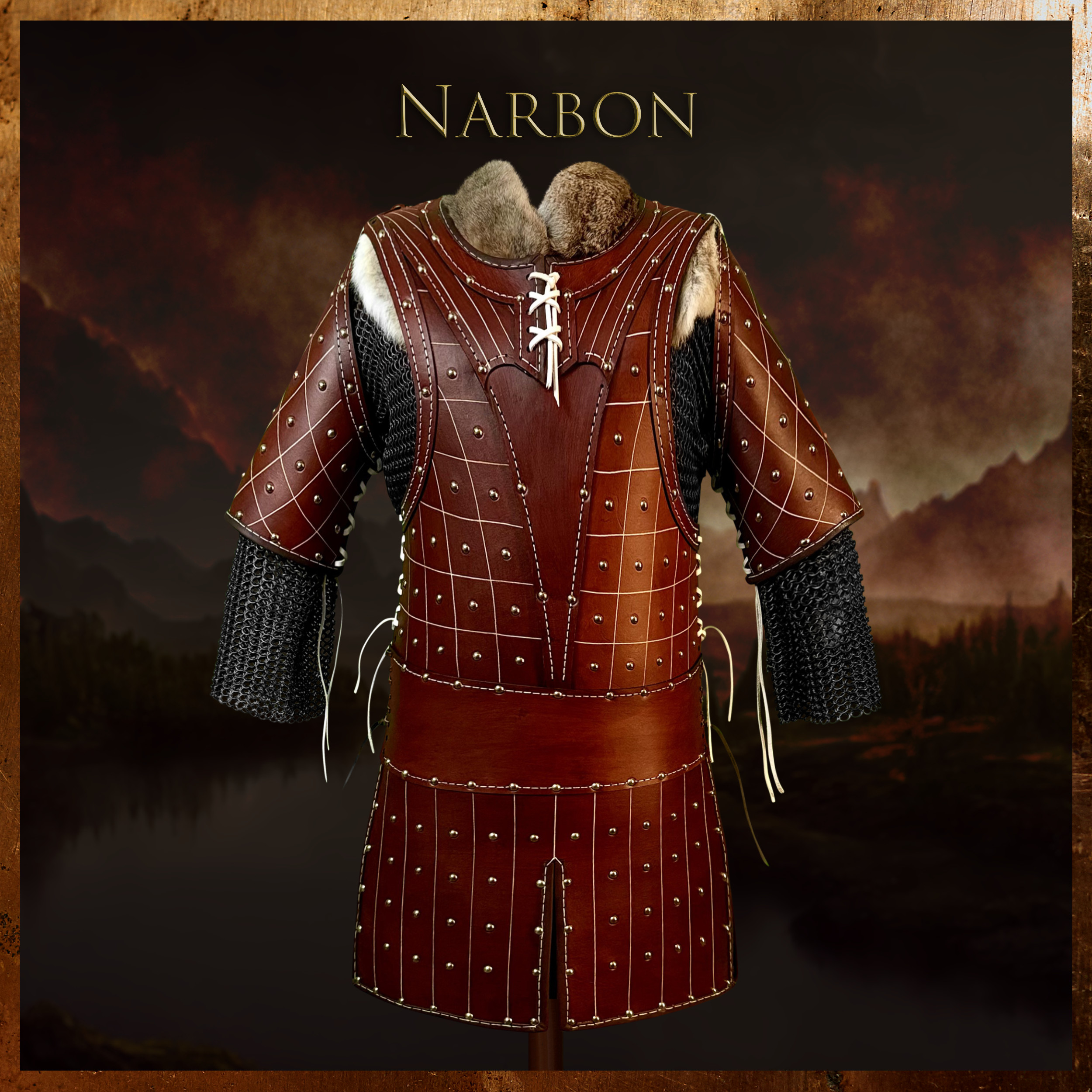 Narbon LARP Leather Body