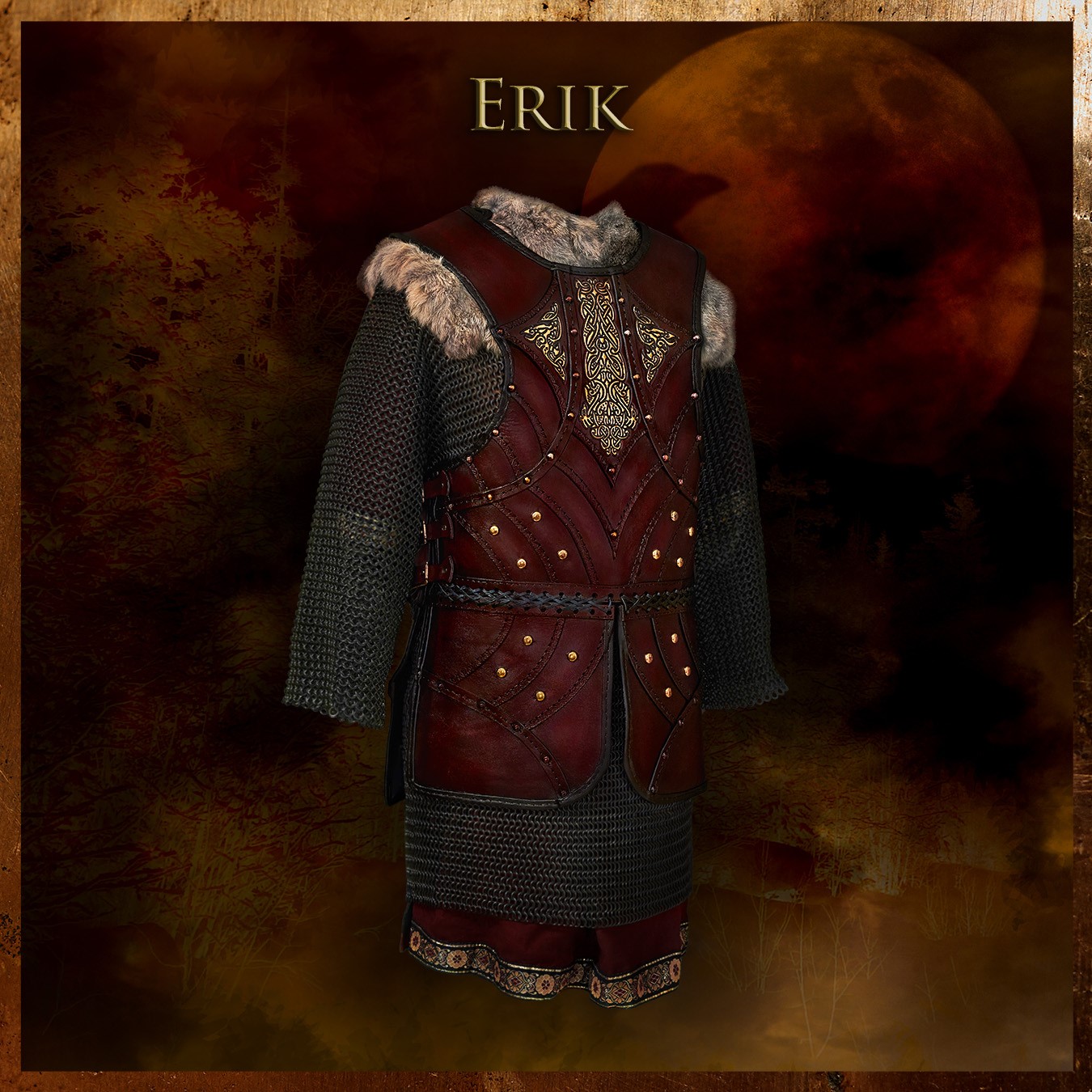 The Brynjar LARP Leather Body