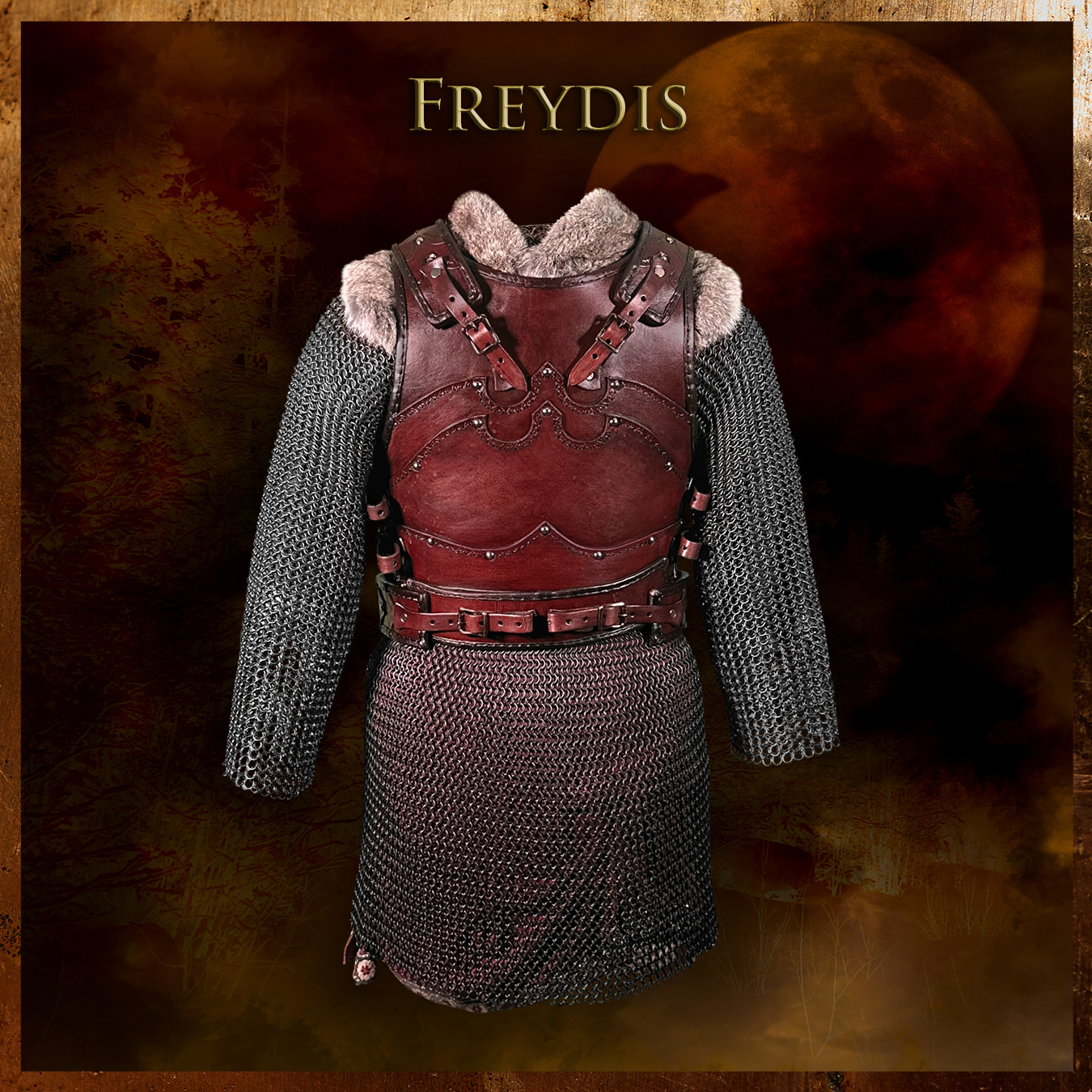 The Freydis LARP Leather Body