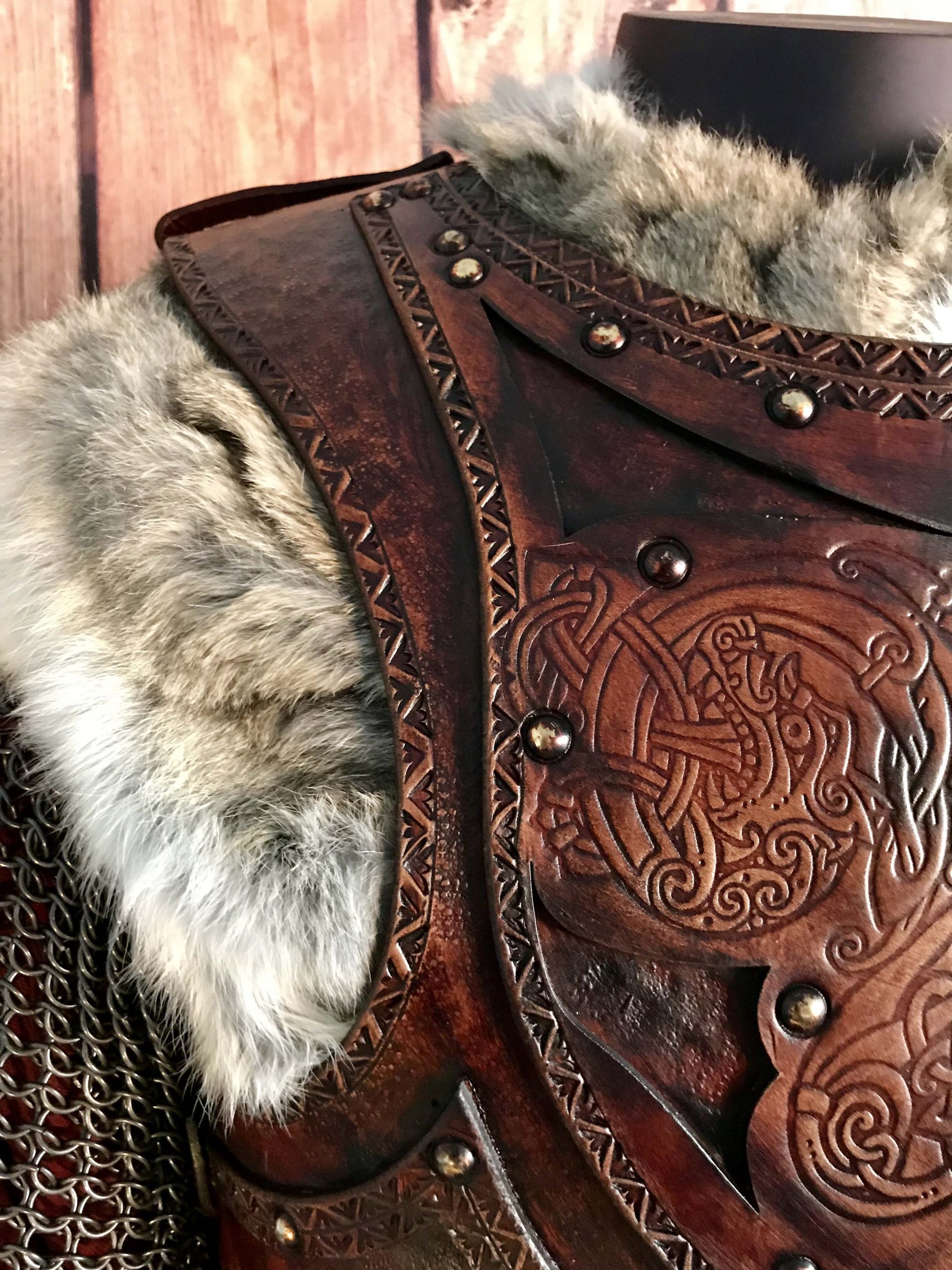 The Odinson LARP Leather Body Armour