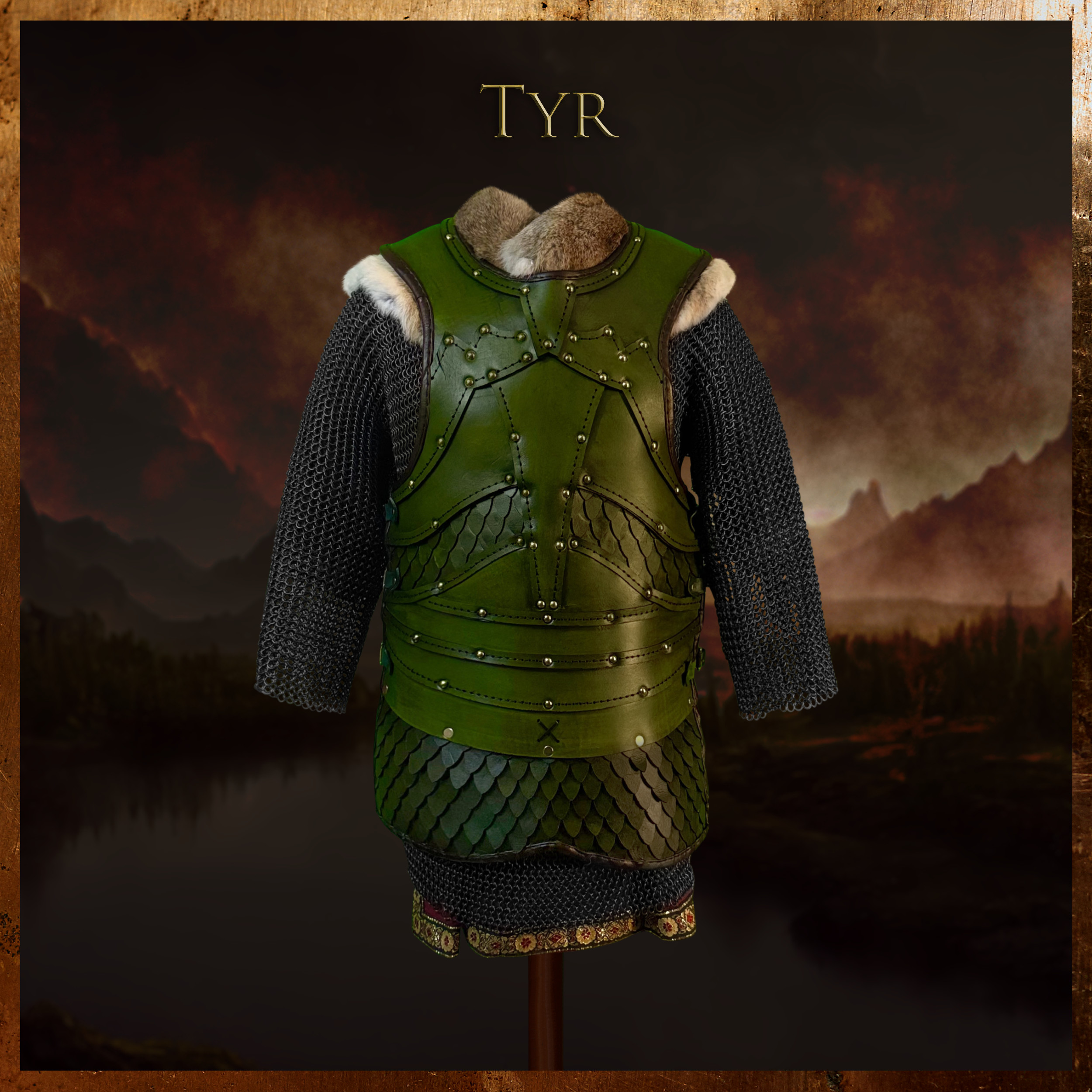 The Tyr LARP Leather Body