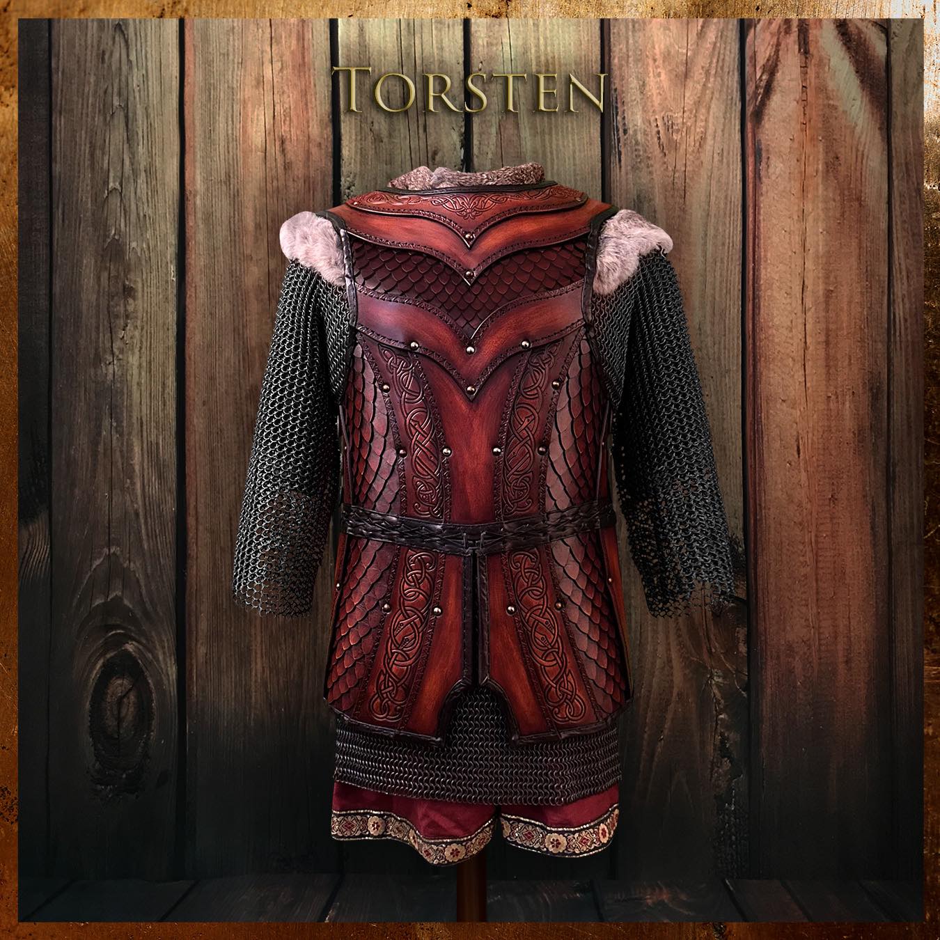 The Torsten LARP Leather Body