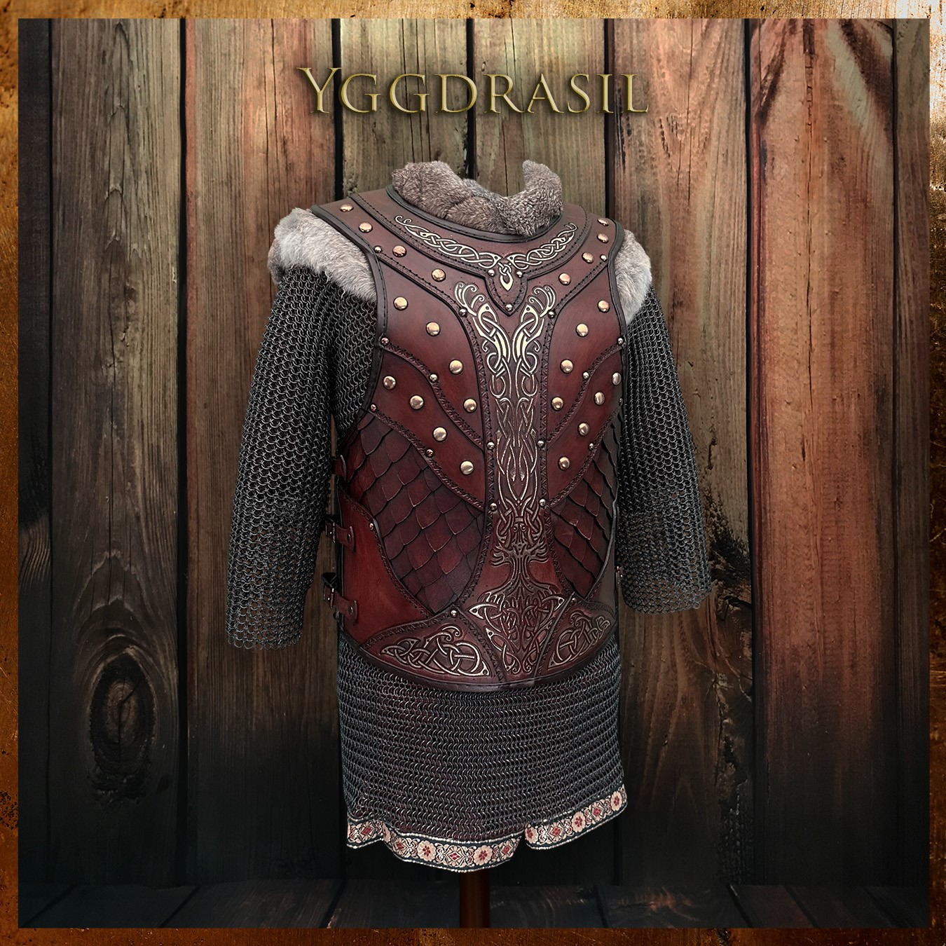 The Yggdrasil LARP Leather Body