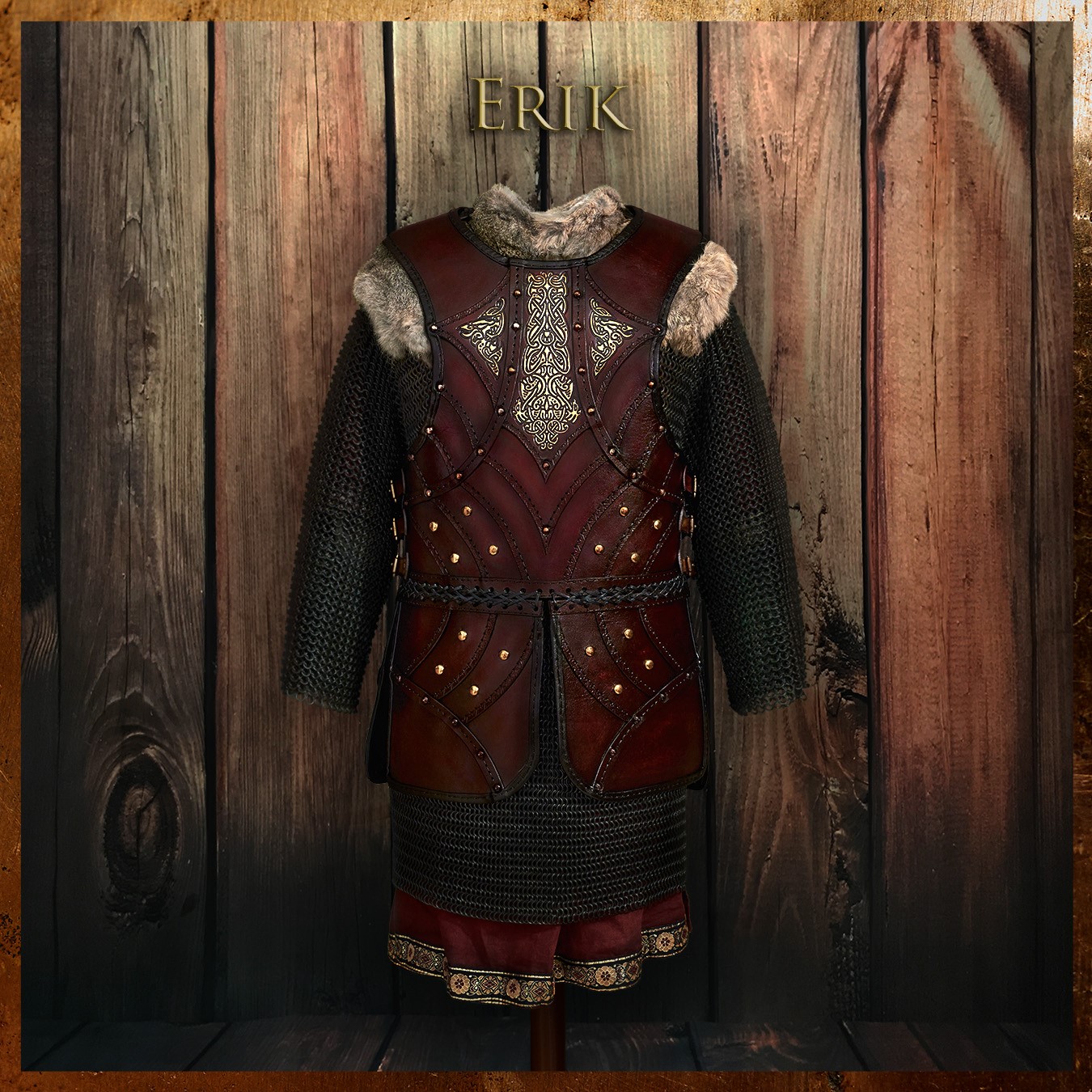 The Brynjar LARP Leather Body