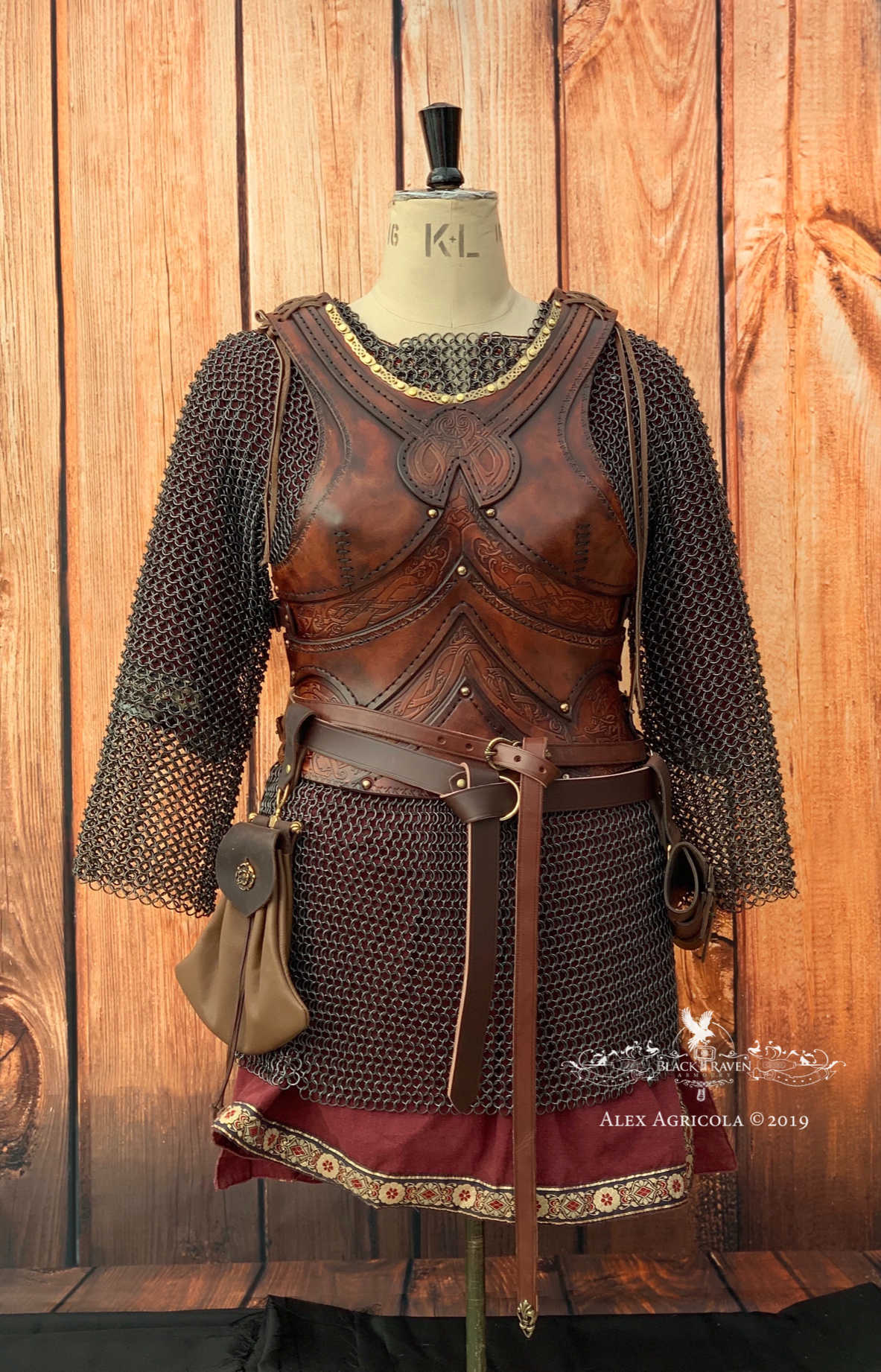 Freya Leather Body Armour