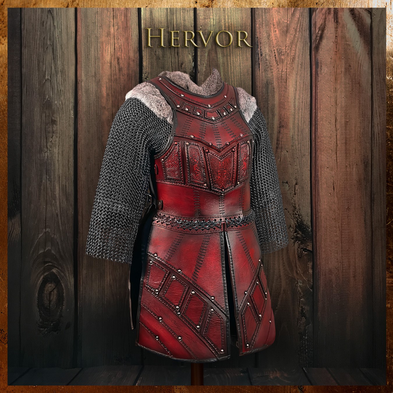 The Hervor LARP Leather Body