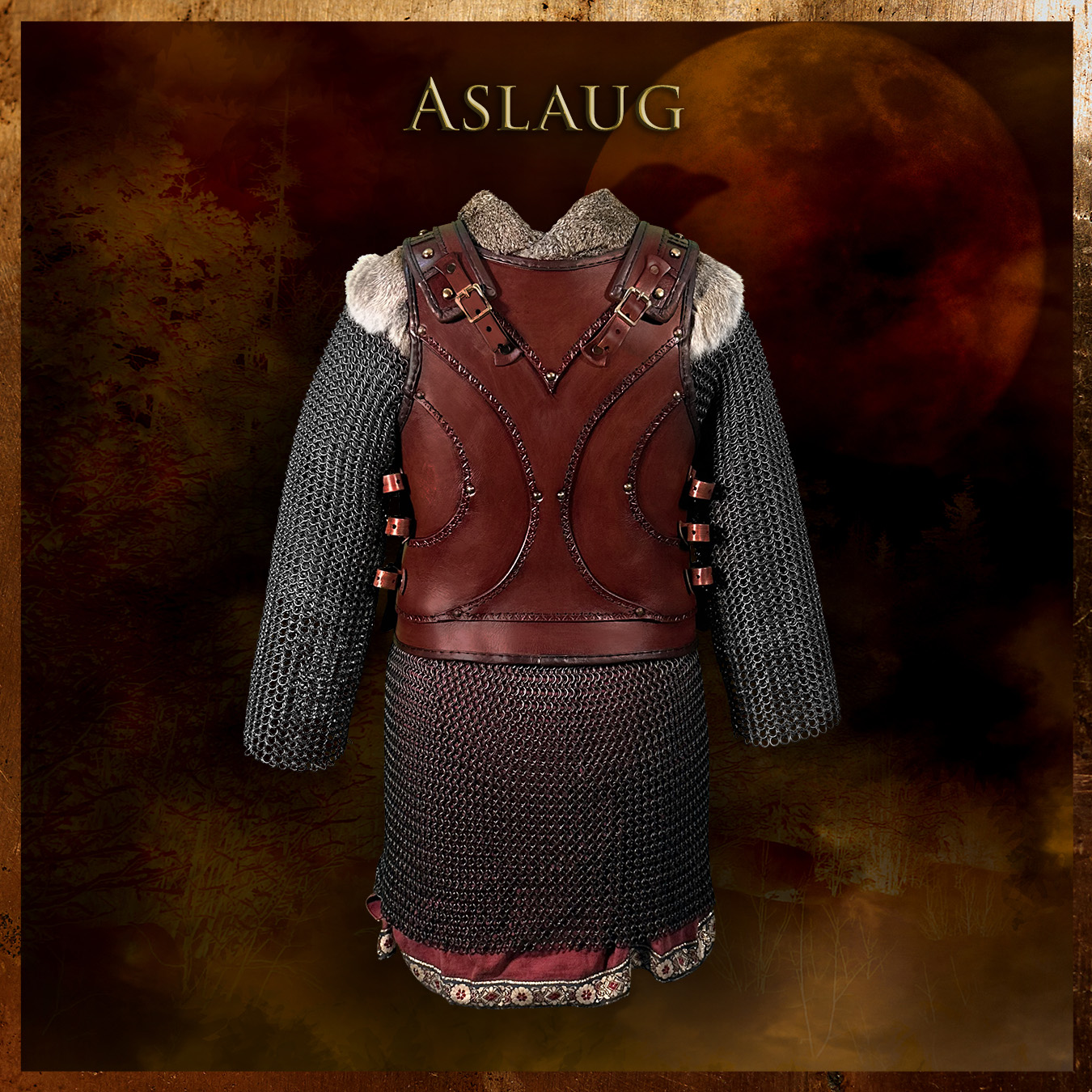 The Aslaug LARP Leather Body