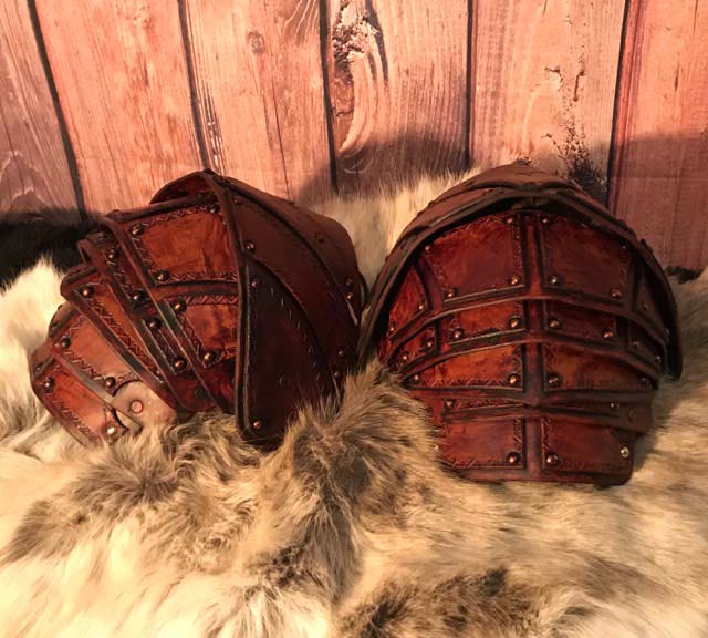 The Bjorn LARP Leather Body and Shoulders