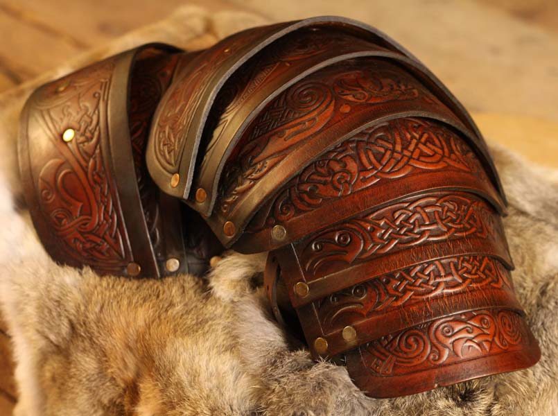 Vendel Raven SCA Leather Body with Shoulders