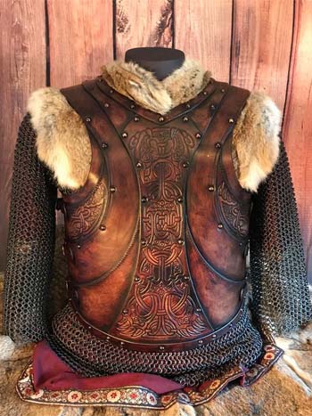 The Gunnar LARP Leather Body Armour