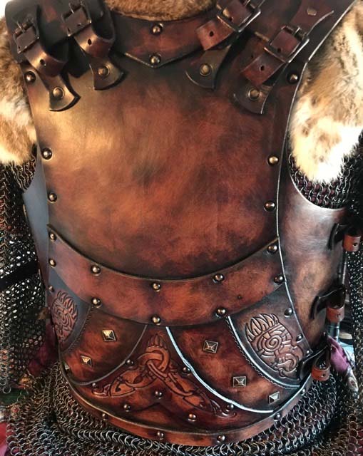 The Bjorn LARP Leather Armour Full Set