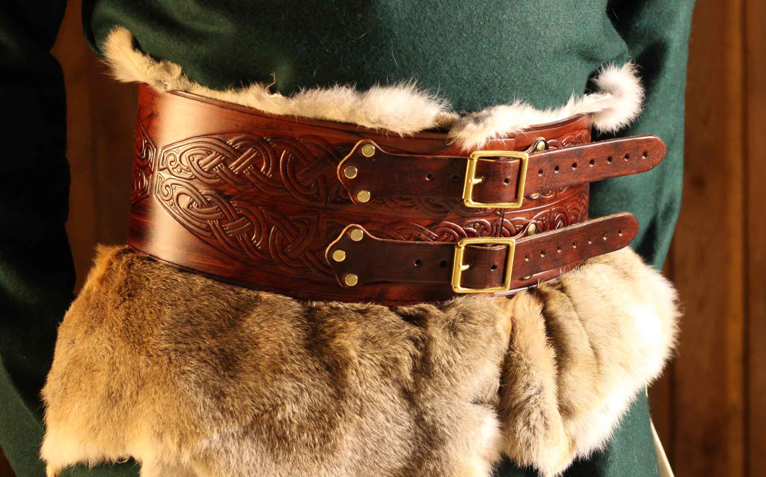 LARP Leather Hero Belt