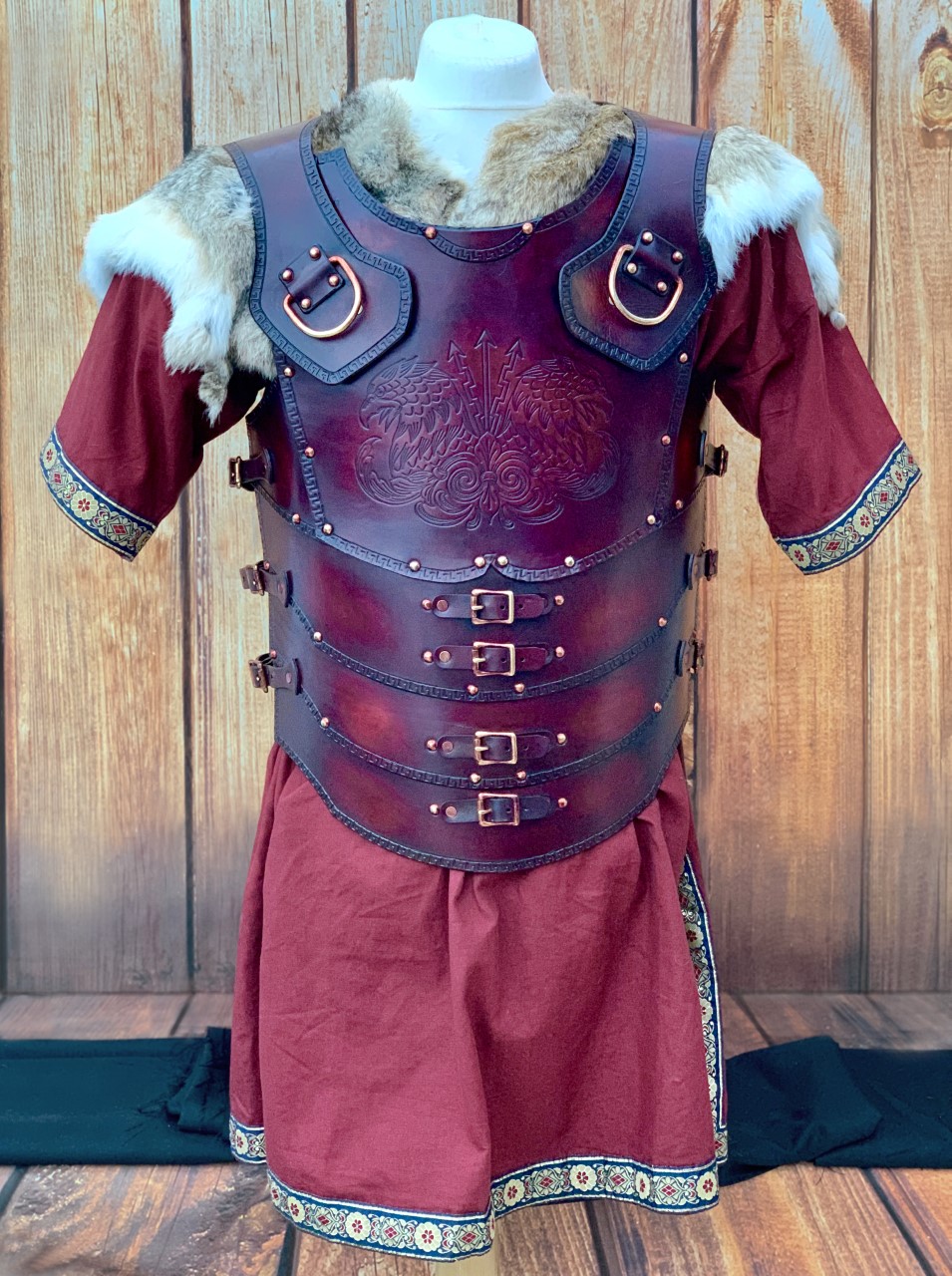 Legio Imperio LARP Leather Body with Shoulders