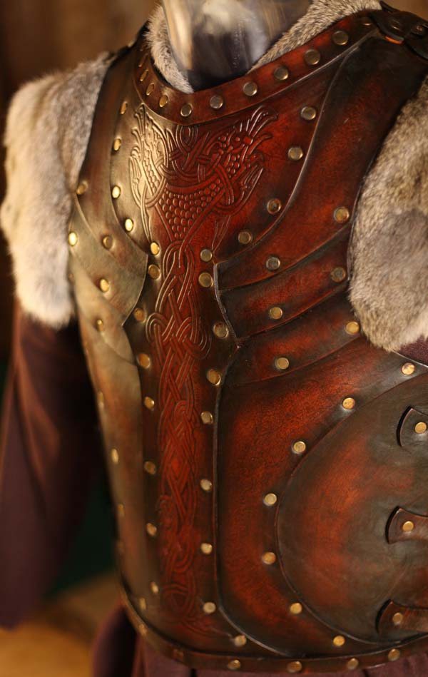 Vendel Raven SCA Leather Body with Shoulders