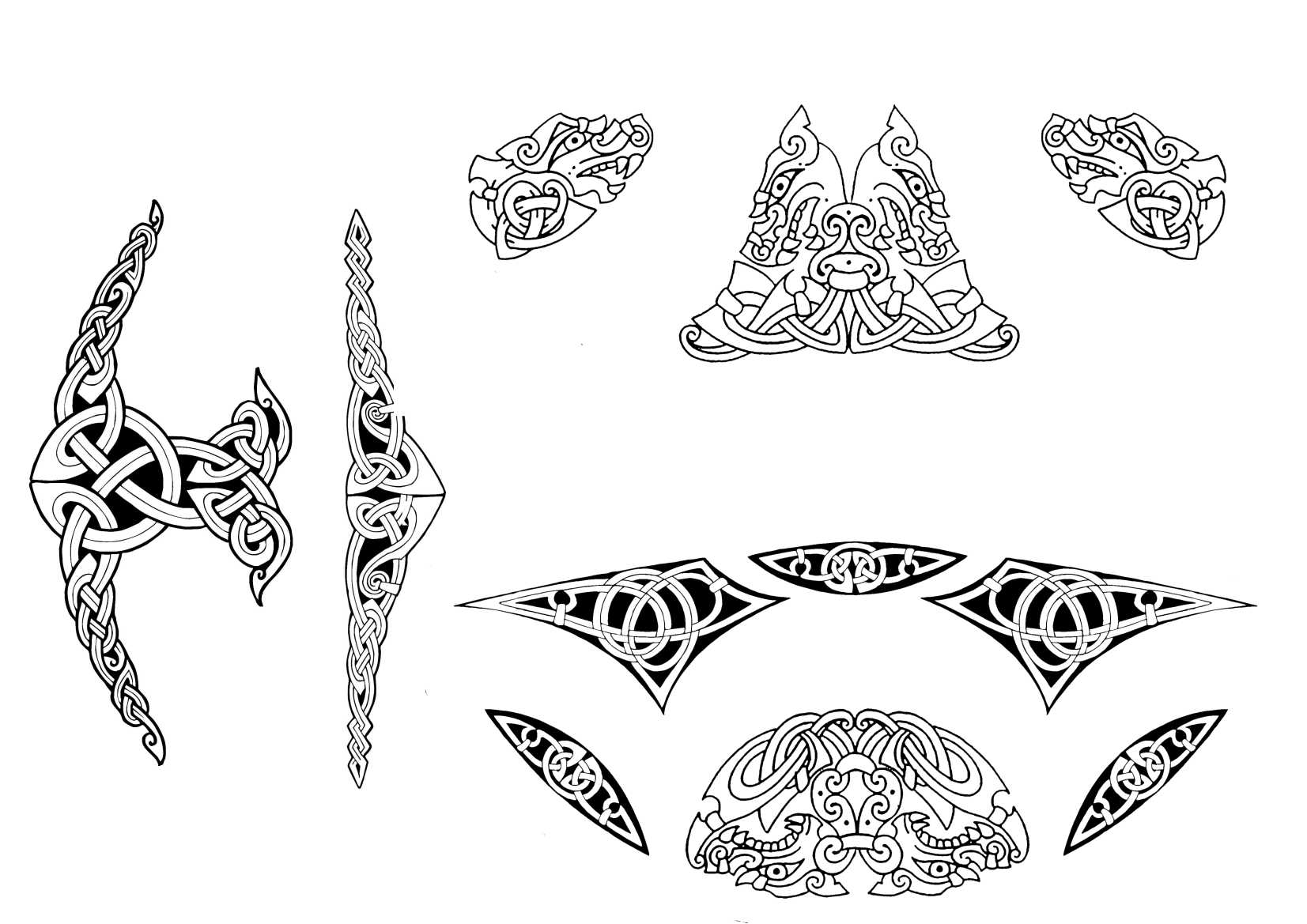 Clan Chief Leather Shoulders Kit