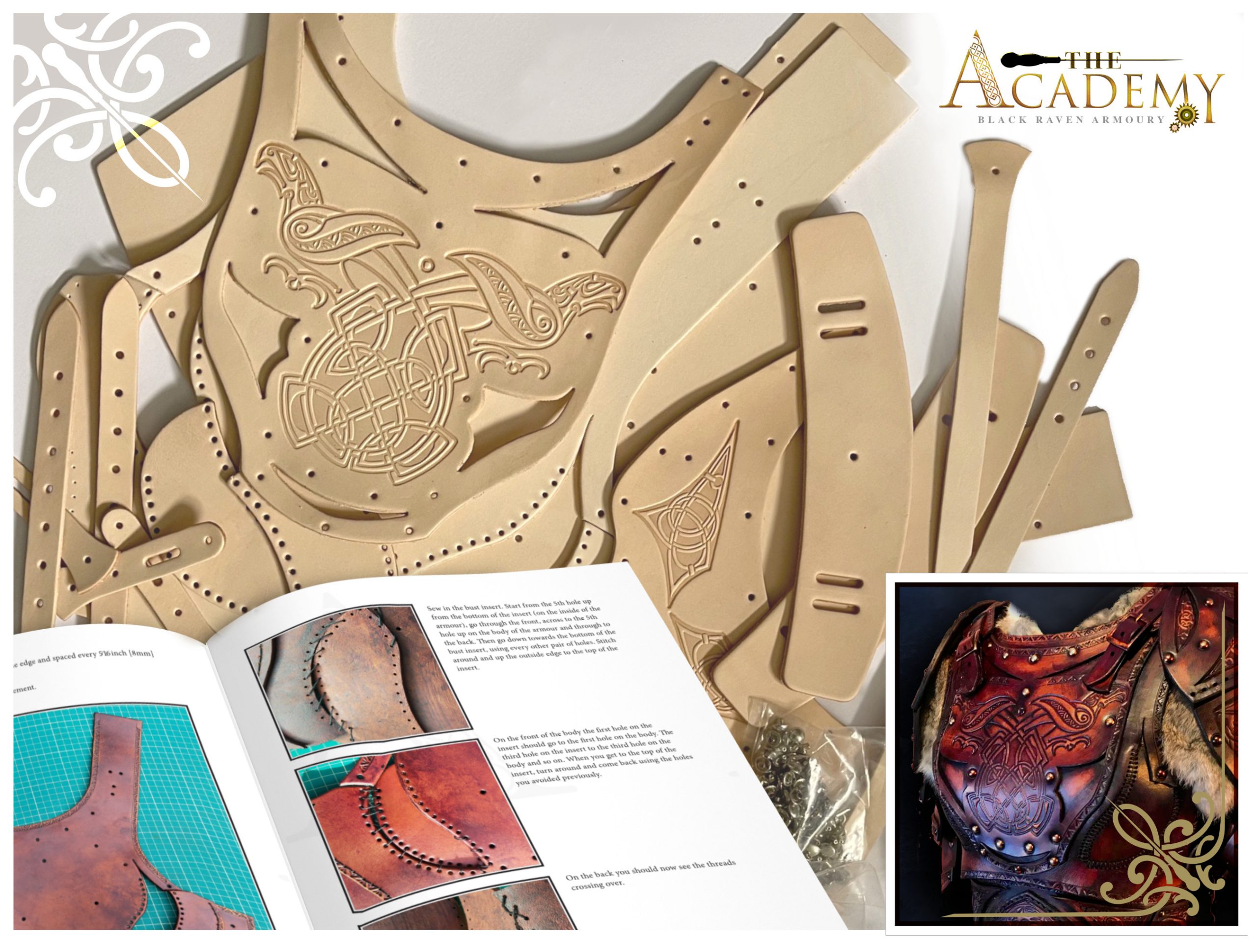 Clan Chief Leather Body & Belt Kit