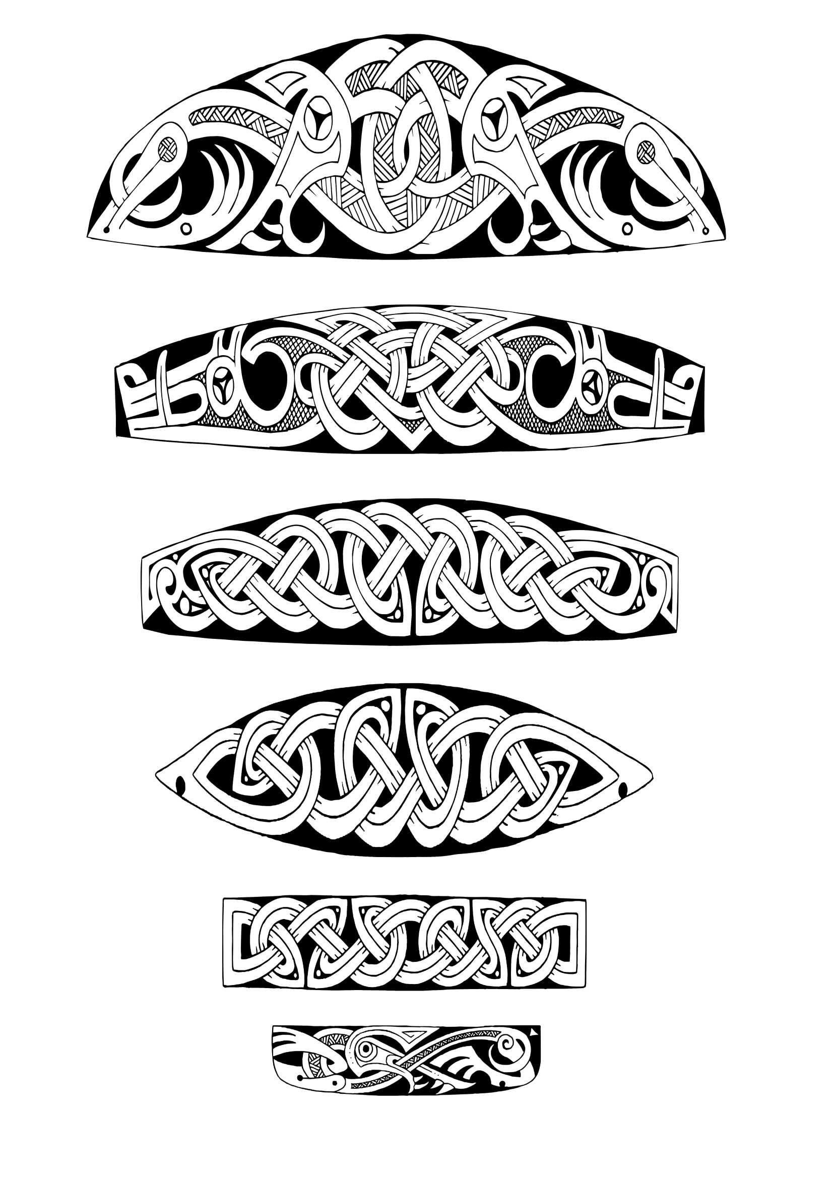 Vendel Leather Shoulders Kit