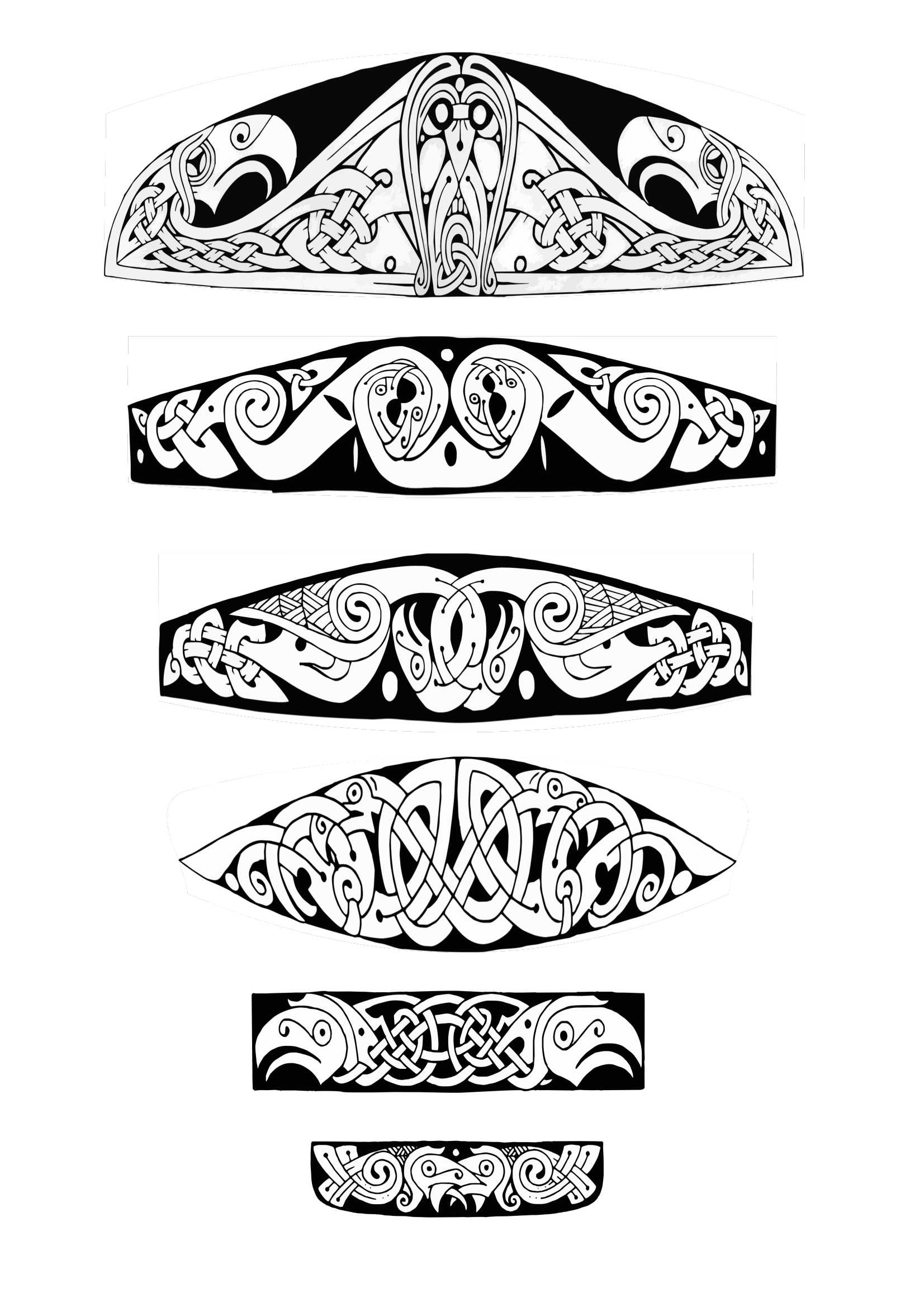 Vendel Leather Shoulders Kit