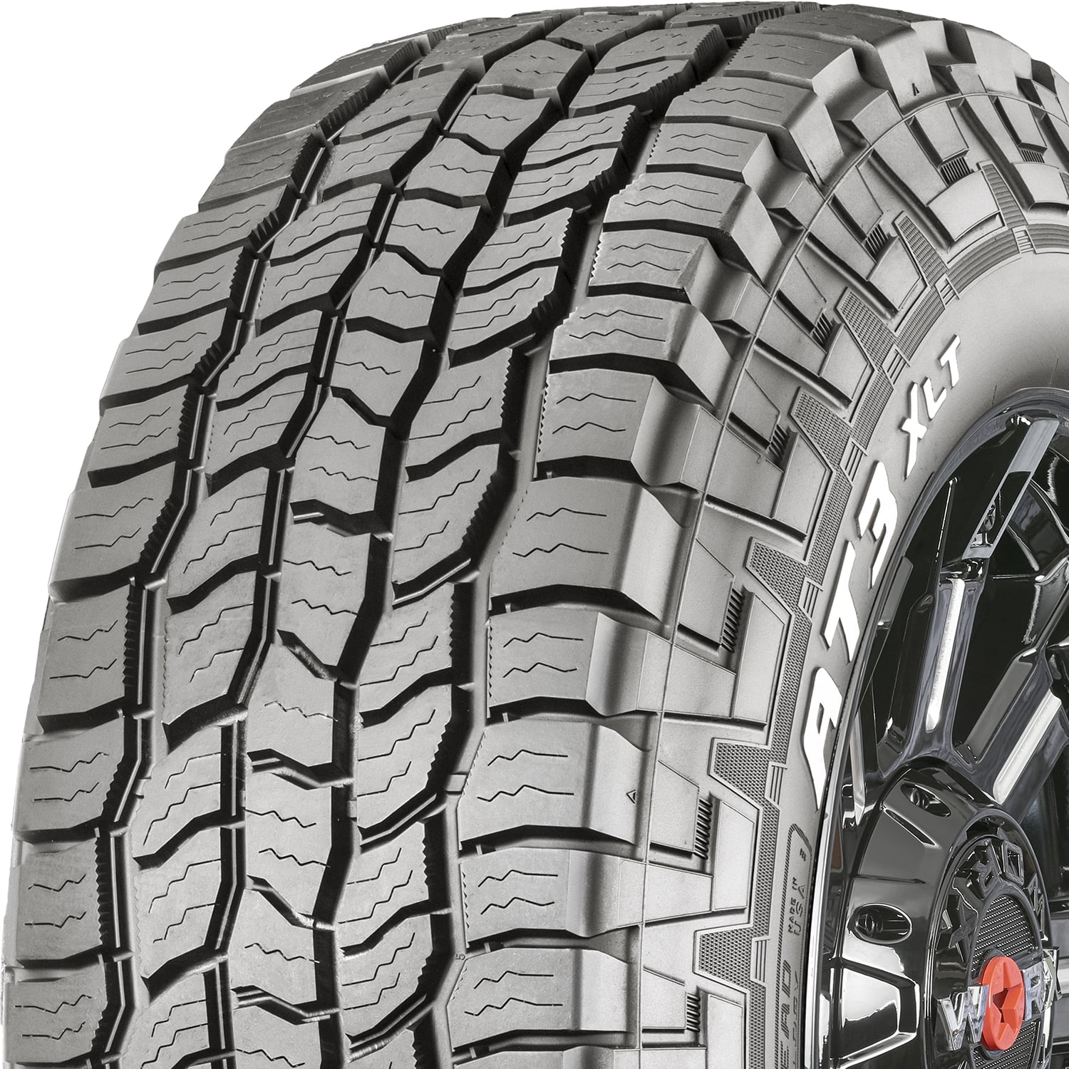 Cooper Discoverer AT3 XLT All Terrain Tires 285/75R16 10 Ply E – Fits Light Trucks & Hummer H3 Models