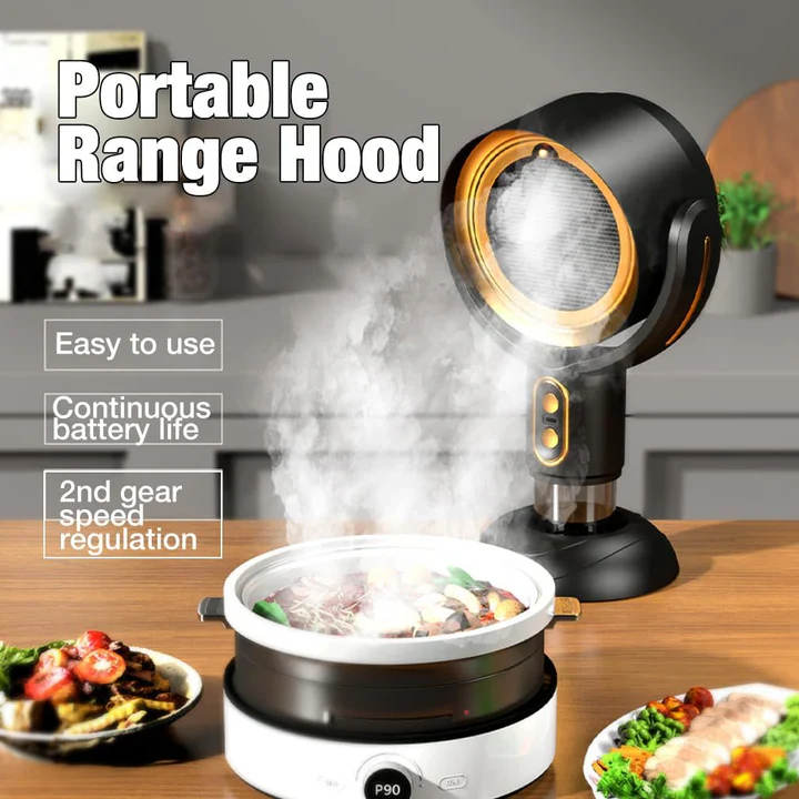 Portable Extractor Hood  Powerful and  Rechargeable