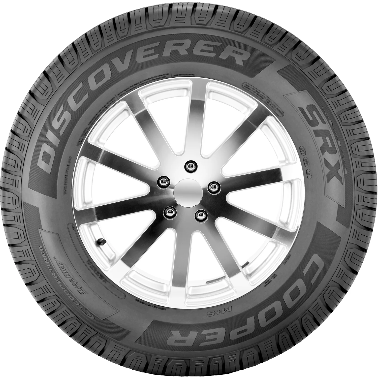 Cooper Discoverer SRX All Season Tires 265/70R16 112T – 2 Pack for Trucks/SUVs (Fits Toyota Tacoma, Tundra & More)