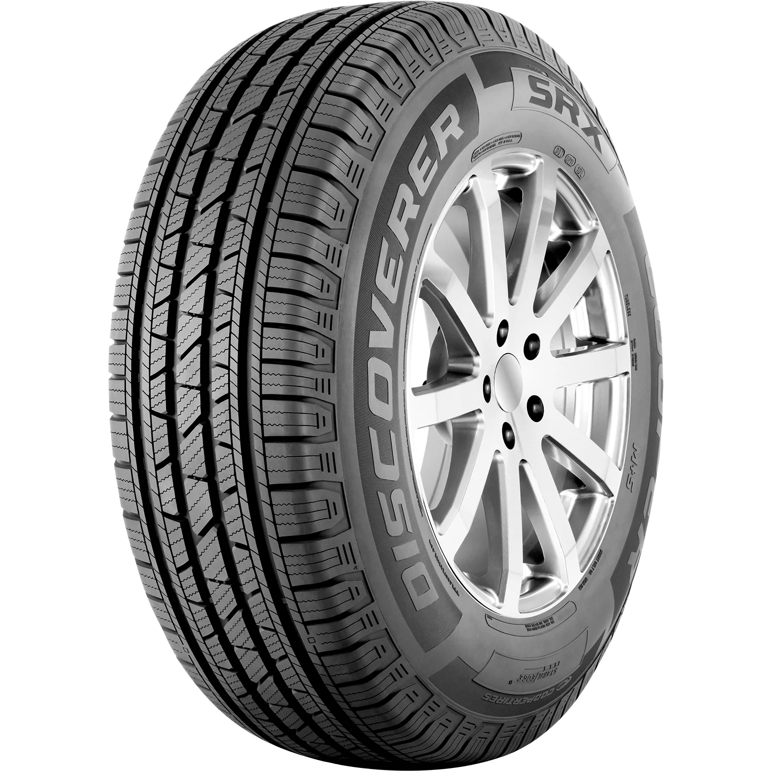 Cooper Discoverer SRX All Season Tires 265/70R16 112T – 2 Pack for Trucks/SUVs (Fits Toyota Tacoma, Tundra & More)