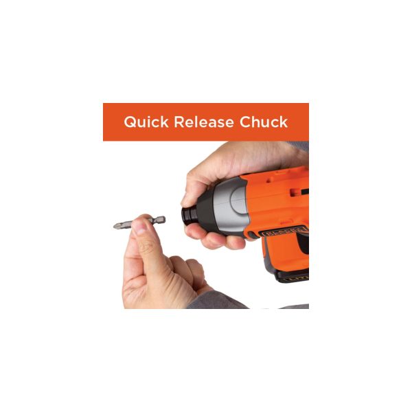 20-Volt MAX* Lithium-Ion Cordless Impact Driver, BDCI20C