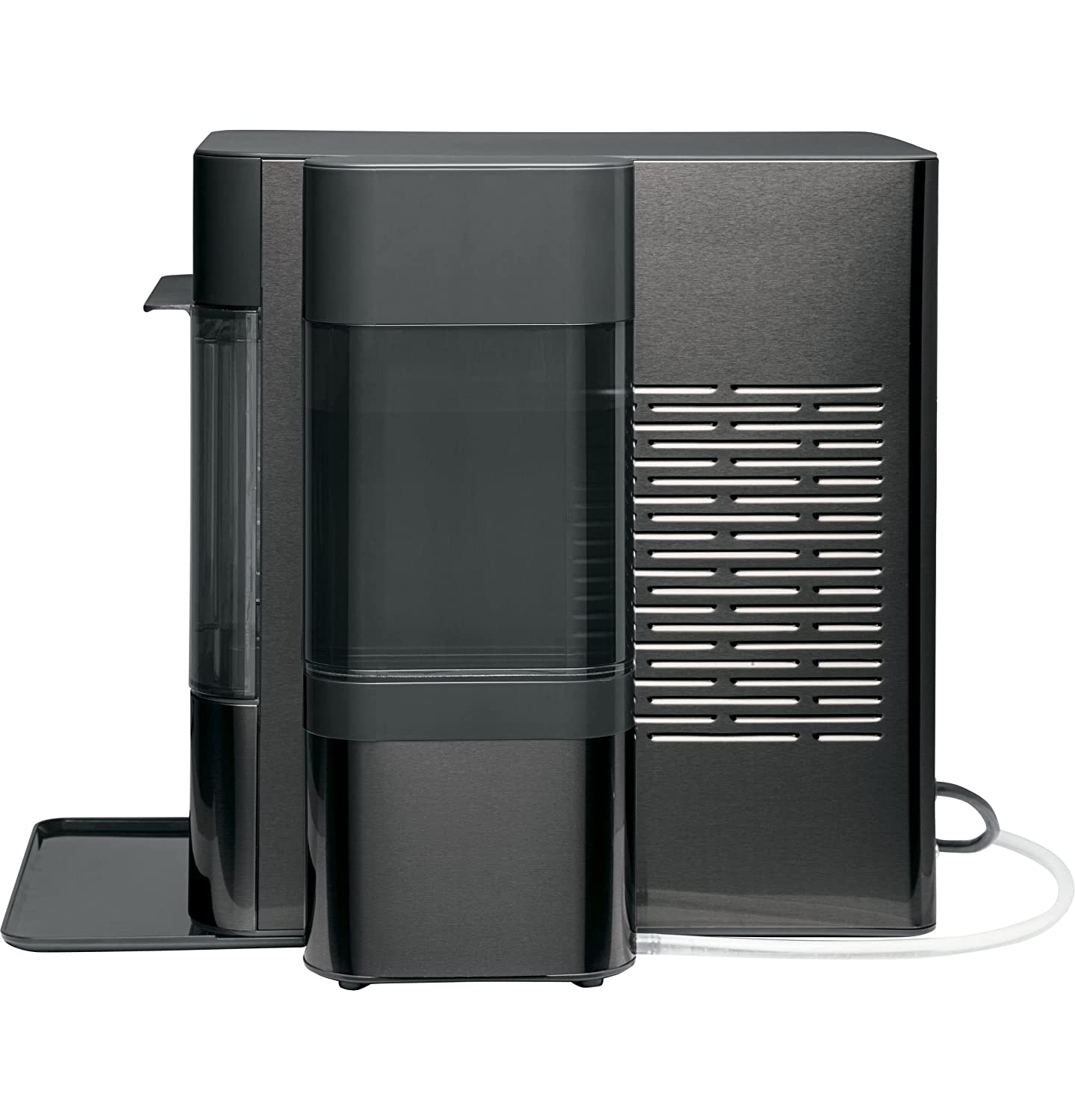 Profile Opal 2.0 | Countertop Nugget Ice Maker | Ice Machine with WiFi Connectivity | Smart Home Kitchen Essentials | Black Stainless