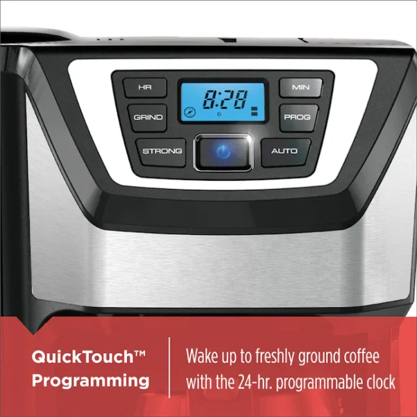 12-Cup Black/Stainless Residential Drip Coffee Maker, CM5000B