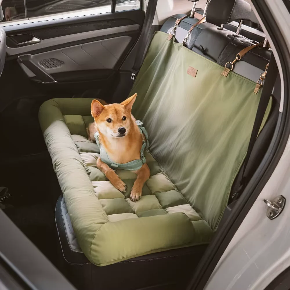 Deluxe Dog Car Seat Bed – Travel in Safety, Lounge in Style