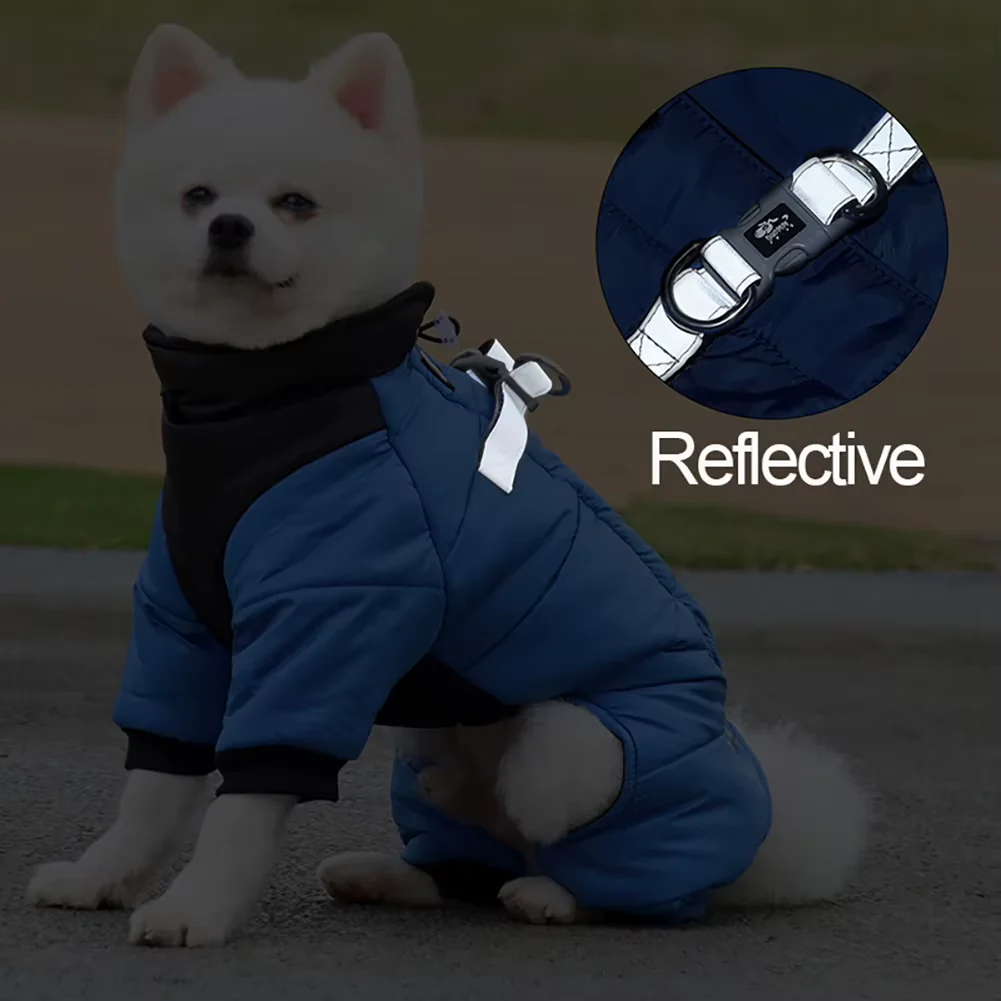 Weatherpaws Pro Coat – Waterproof Winter Warmth with Built-In D-Ring for Small & Medium Dogs