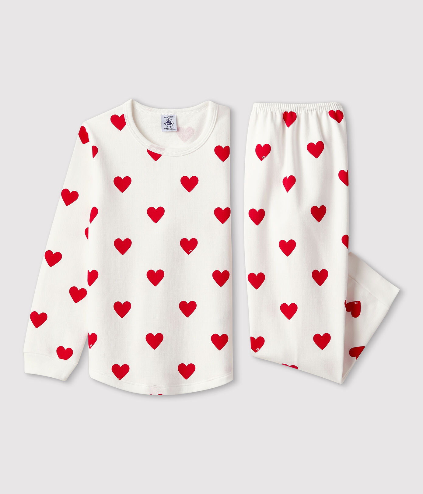 Pyjama cur petite fille/petit garon en molleton