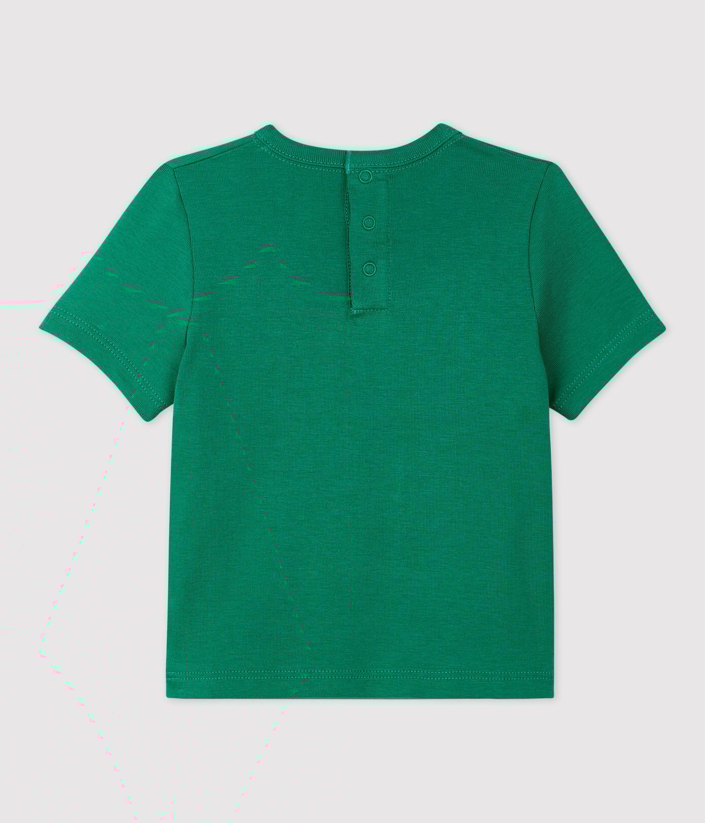 Tee-shirt manches courtes avec motif en coton bébé