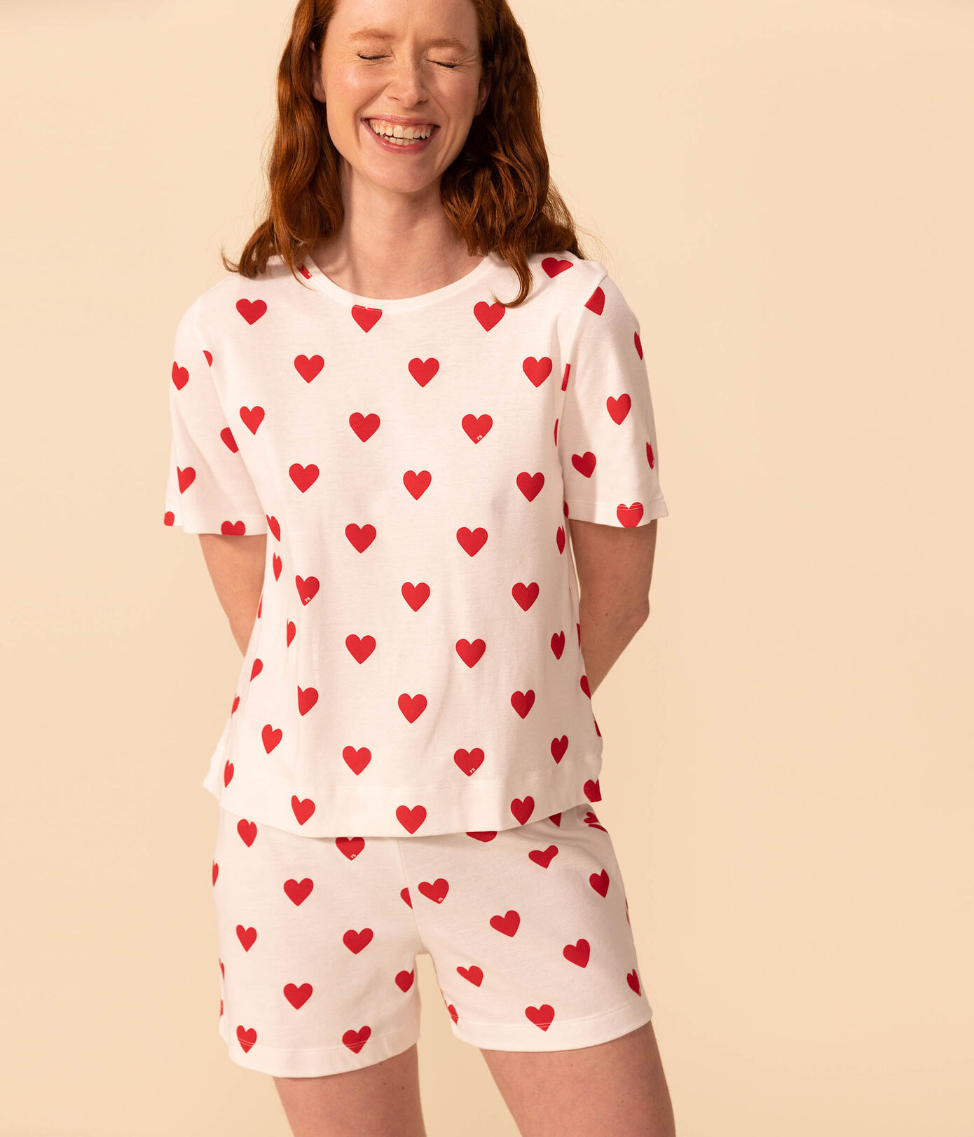 Pyjacourt cur femme en coton