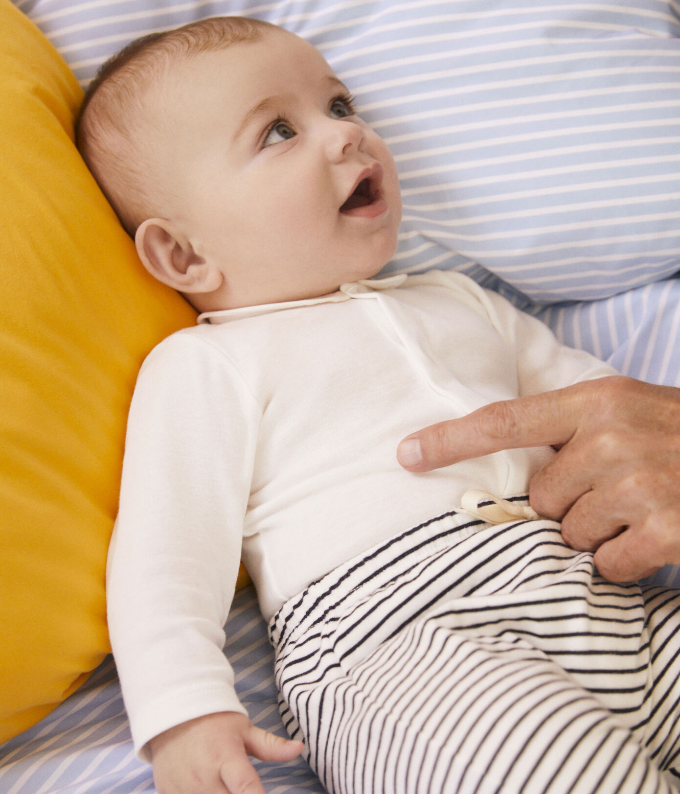 Body à col bébé en coton