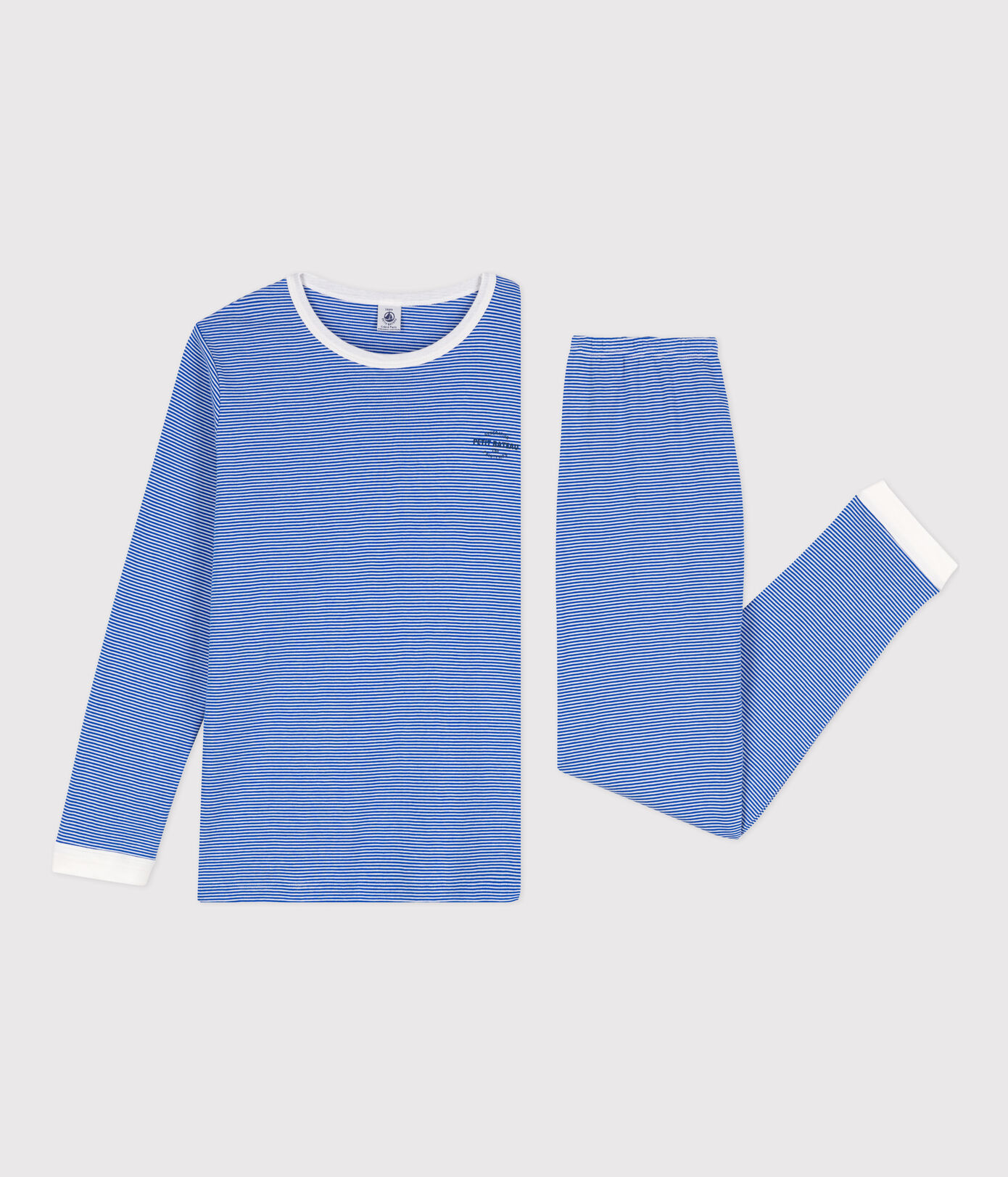 Pyjama milleraies en coton fille/ garon