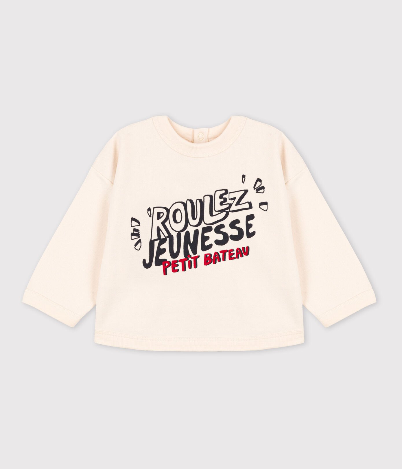 Sweatshirt bébé en coton