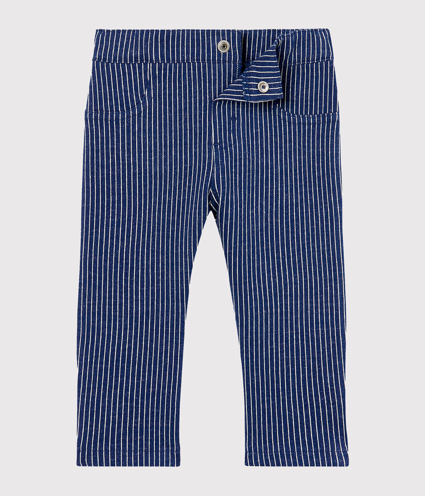 Pantalon en maille rayée bébé garon