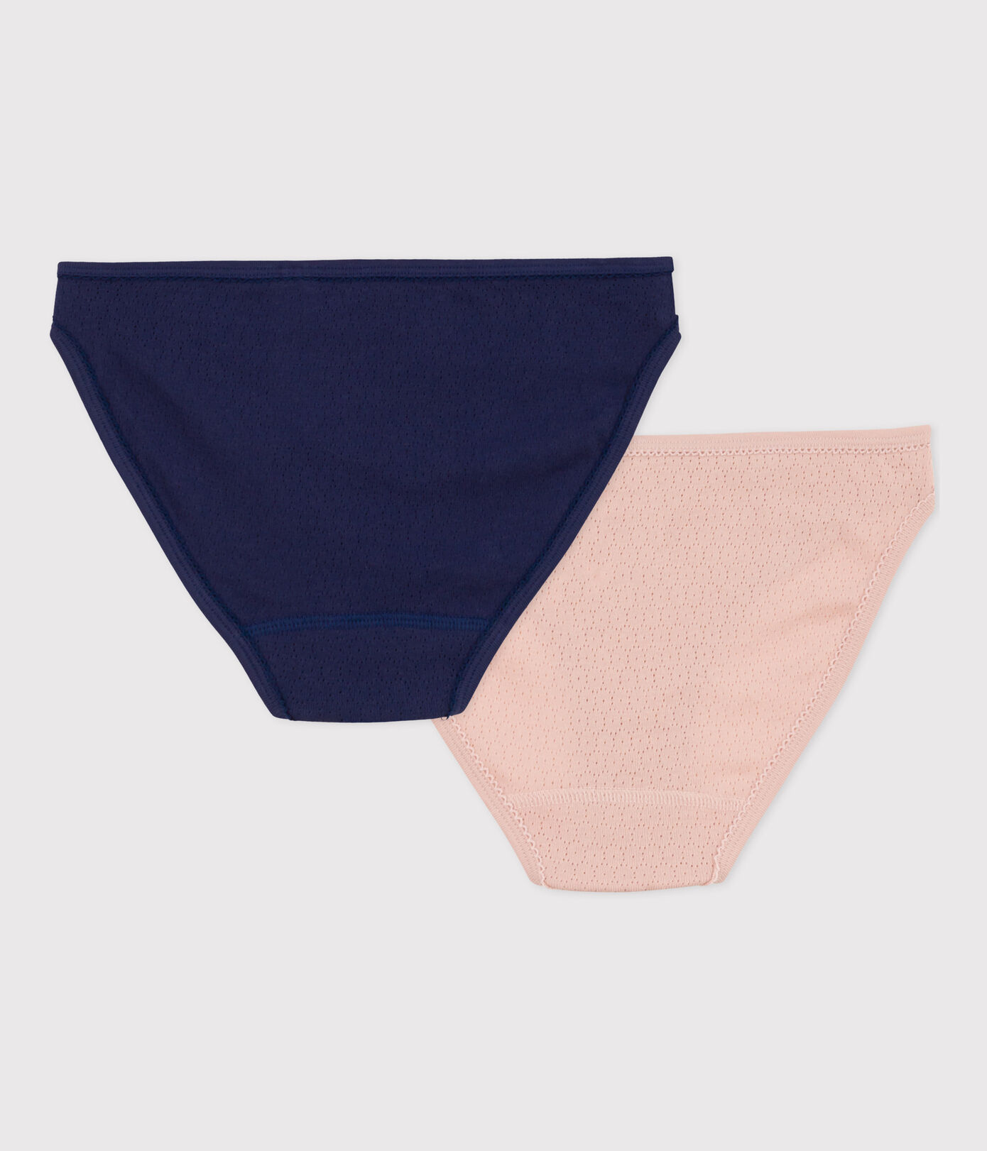 Lot 2 culottes coton en ajouré Femme