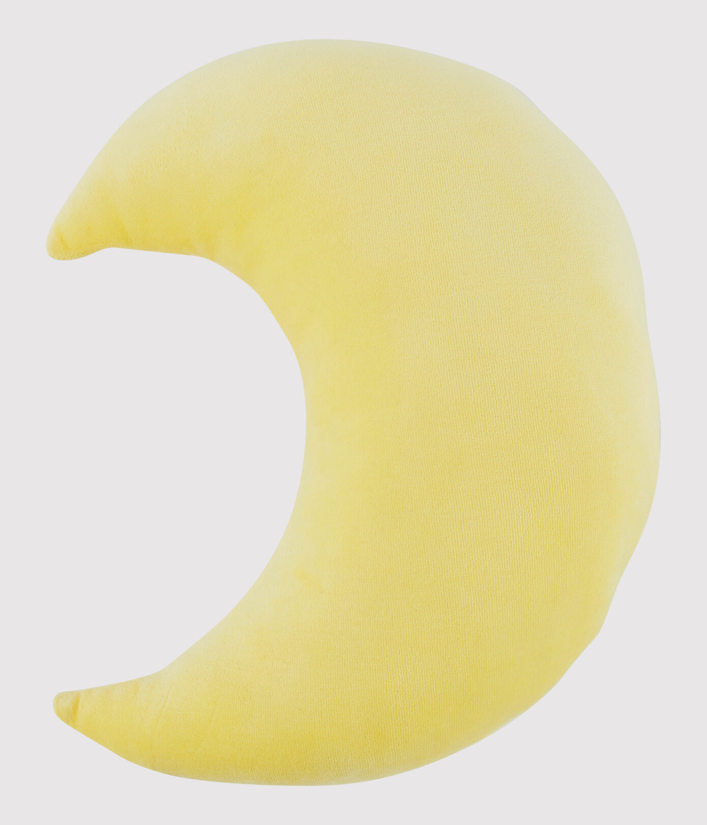 Coussin lune en velours