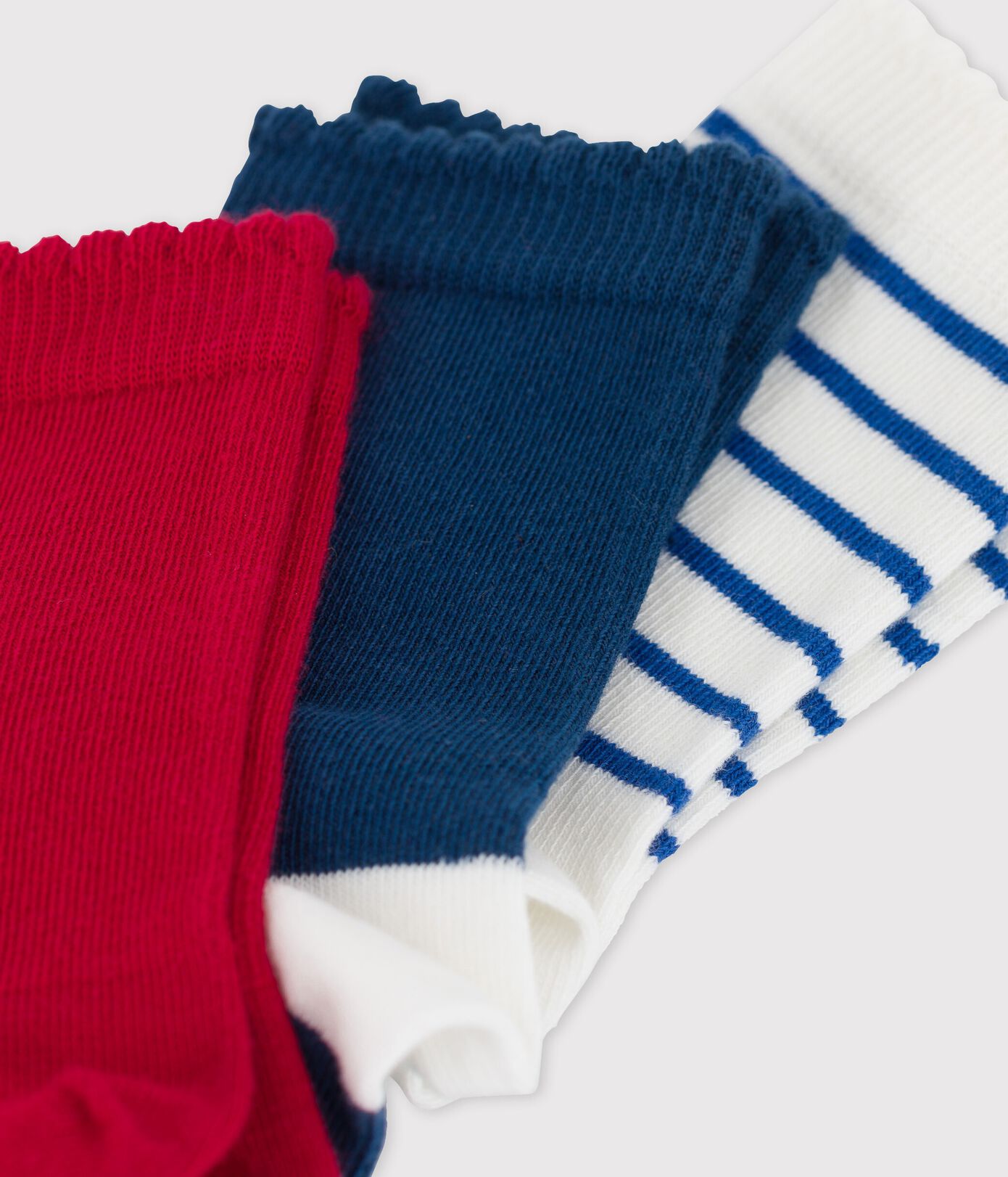 Lot de 3 paires de chaussettes enfant fille