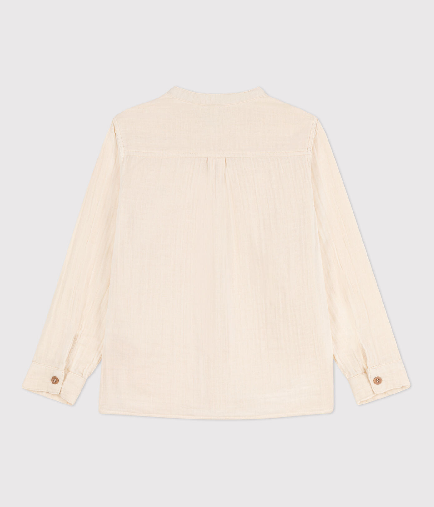 Chemise en gaze de coton enfant garon